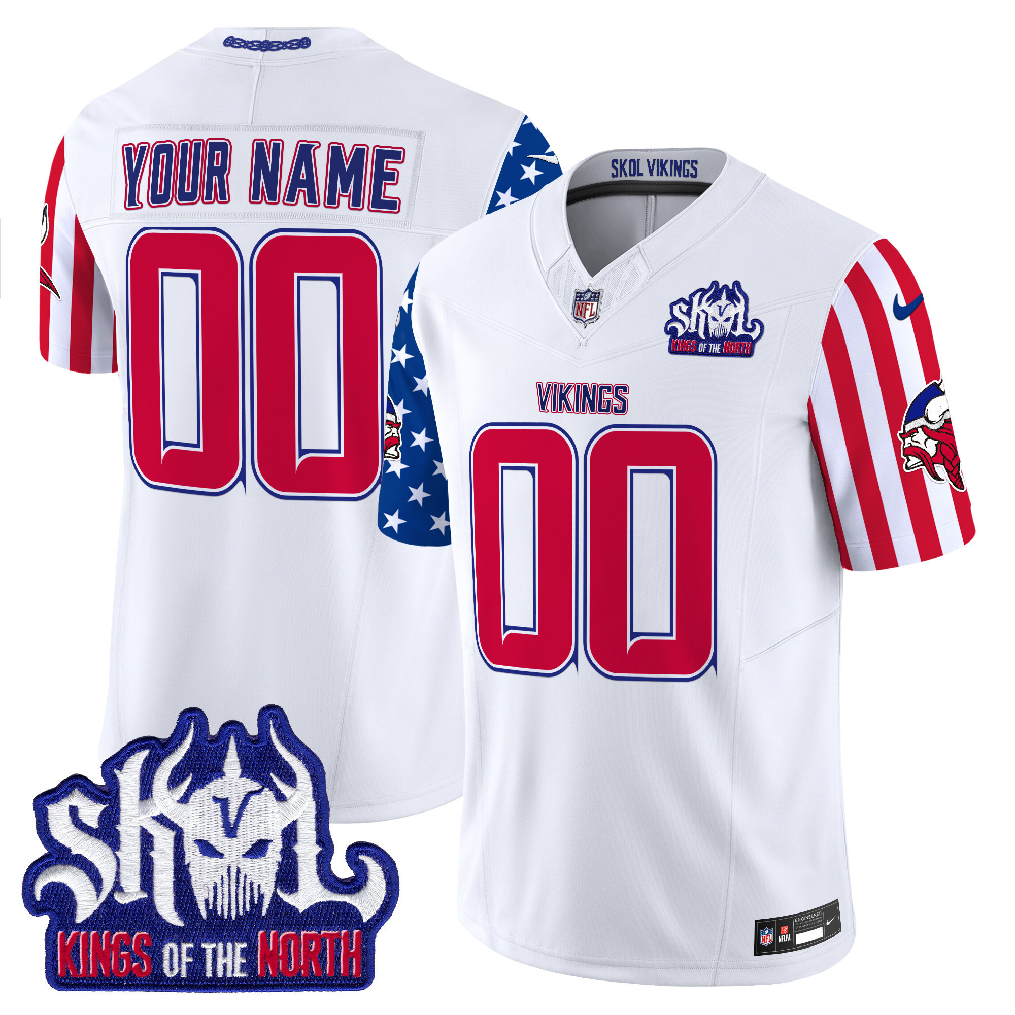 Vikings Kings North Jersey - Nike Vikings ‘Kings of the North’ Jersey