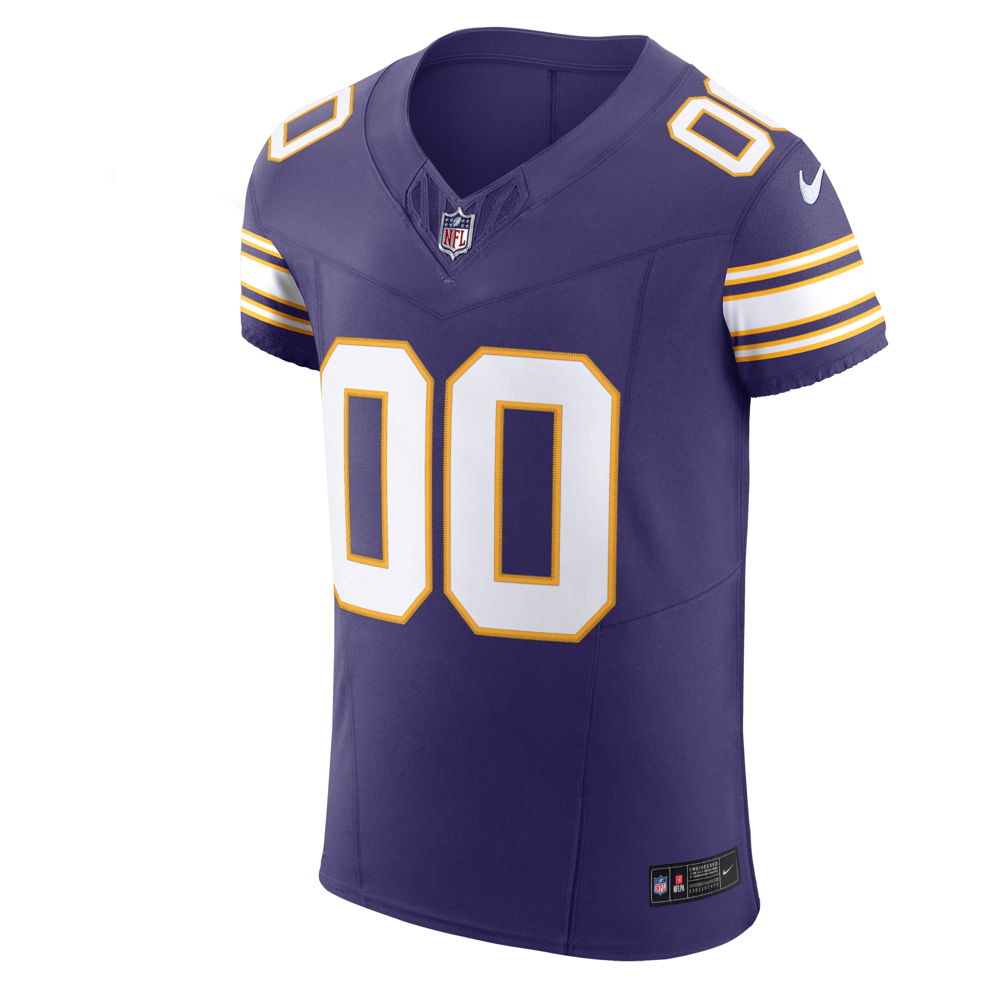 Alternative view of Vikings Purple Custom Jersey nike - Nike Vikings Purple Custom Jersey