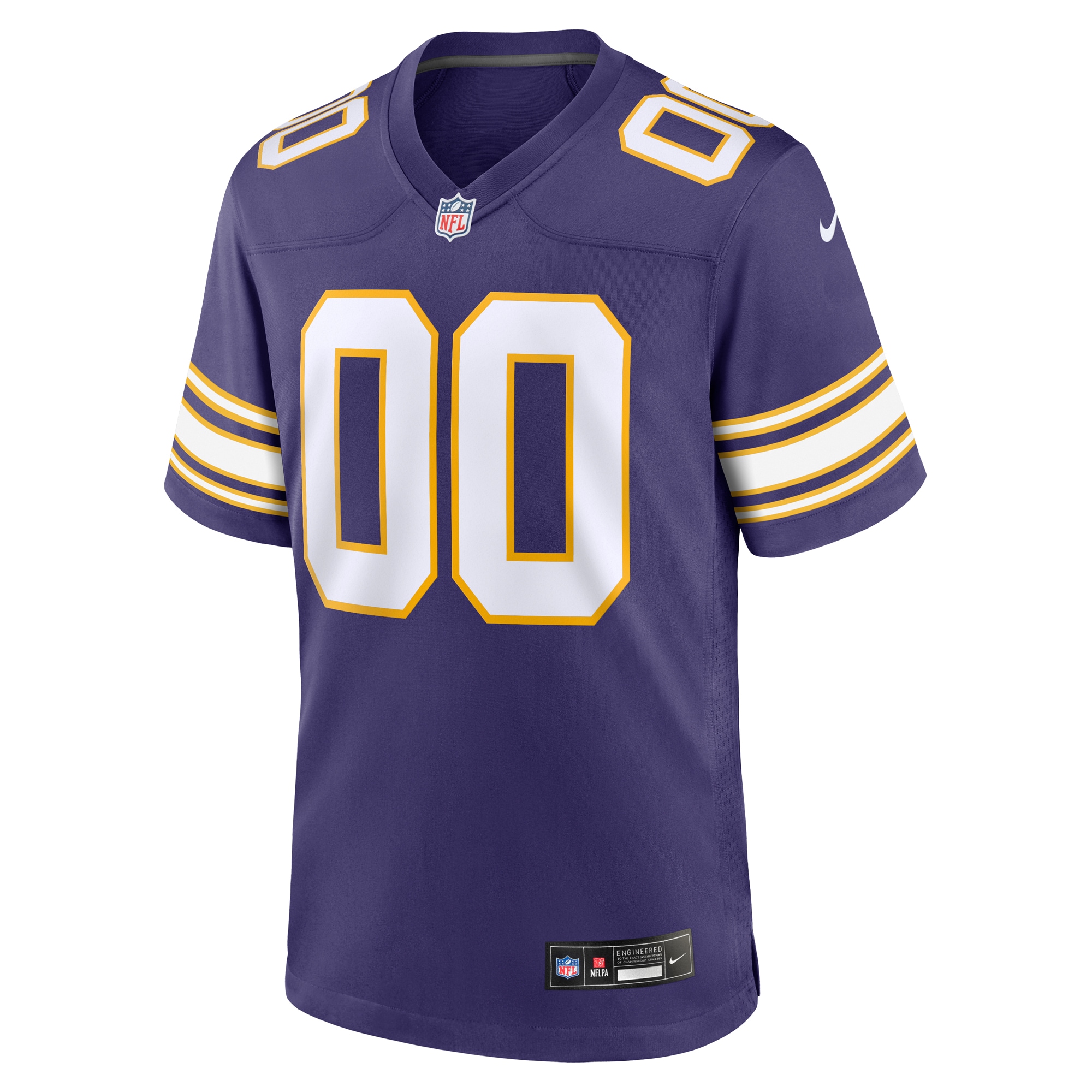 Alternative view of Vikings Purple Custom Jersey - Nike - Personalized NFL Style