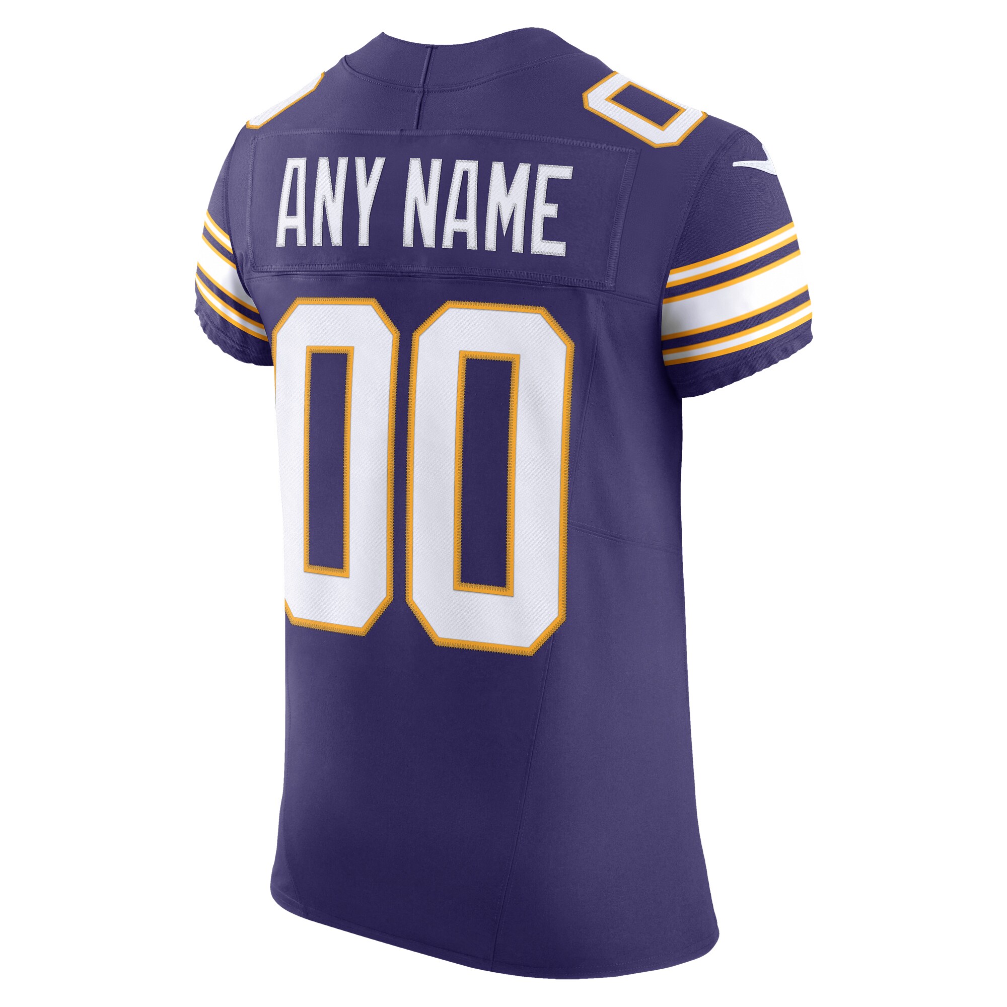 Alternative view of Vikings Purple Custom Jersey personalize - Nike Vikings Purple Custom 2