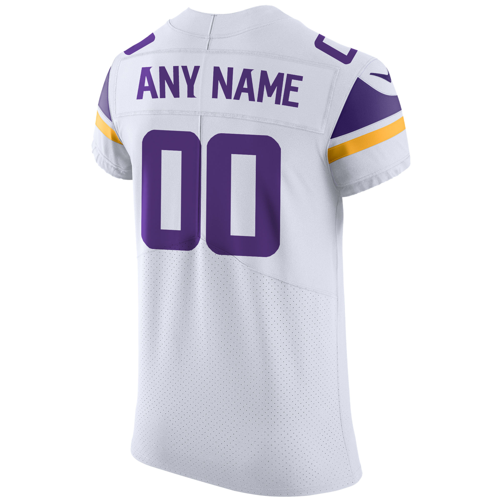 Alternative view of Vikings White Personalized Jersey nike - Nike Vikings White