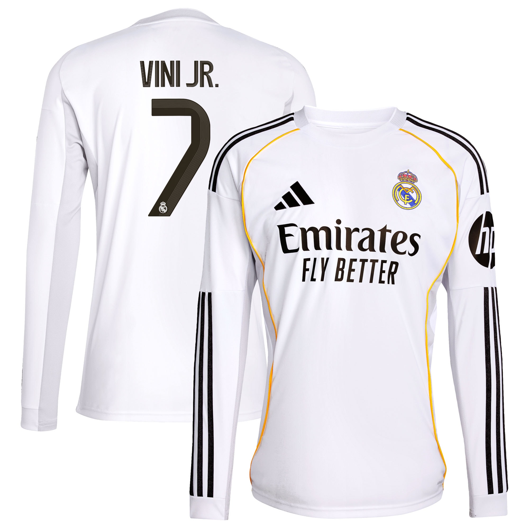 Vini Jr. Real Madrid 2025/26 Home Jersey