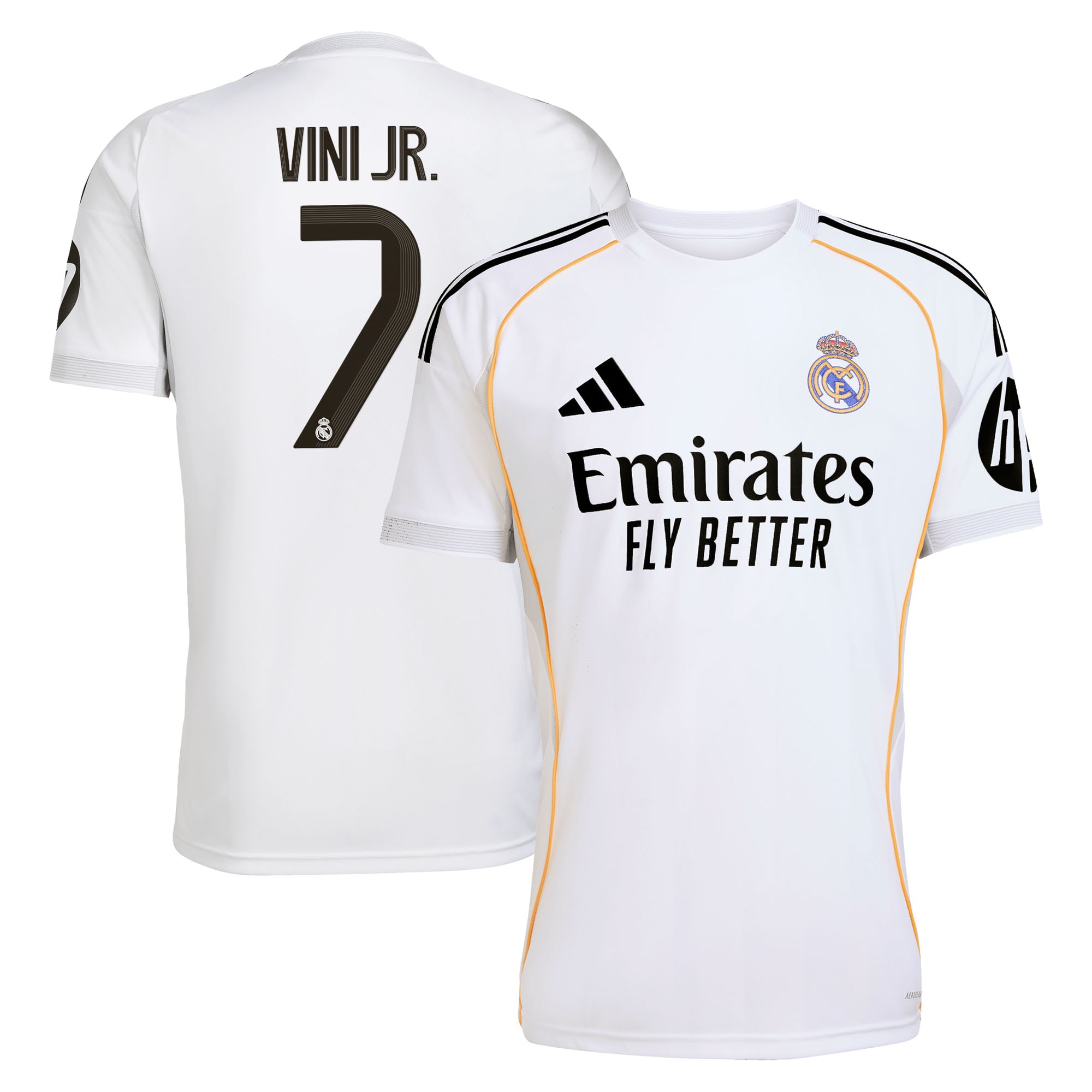Vini Jr. Real Madrid 2025/26 Home Jersey