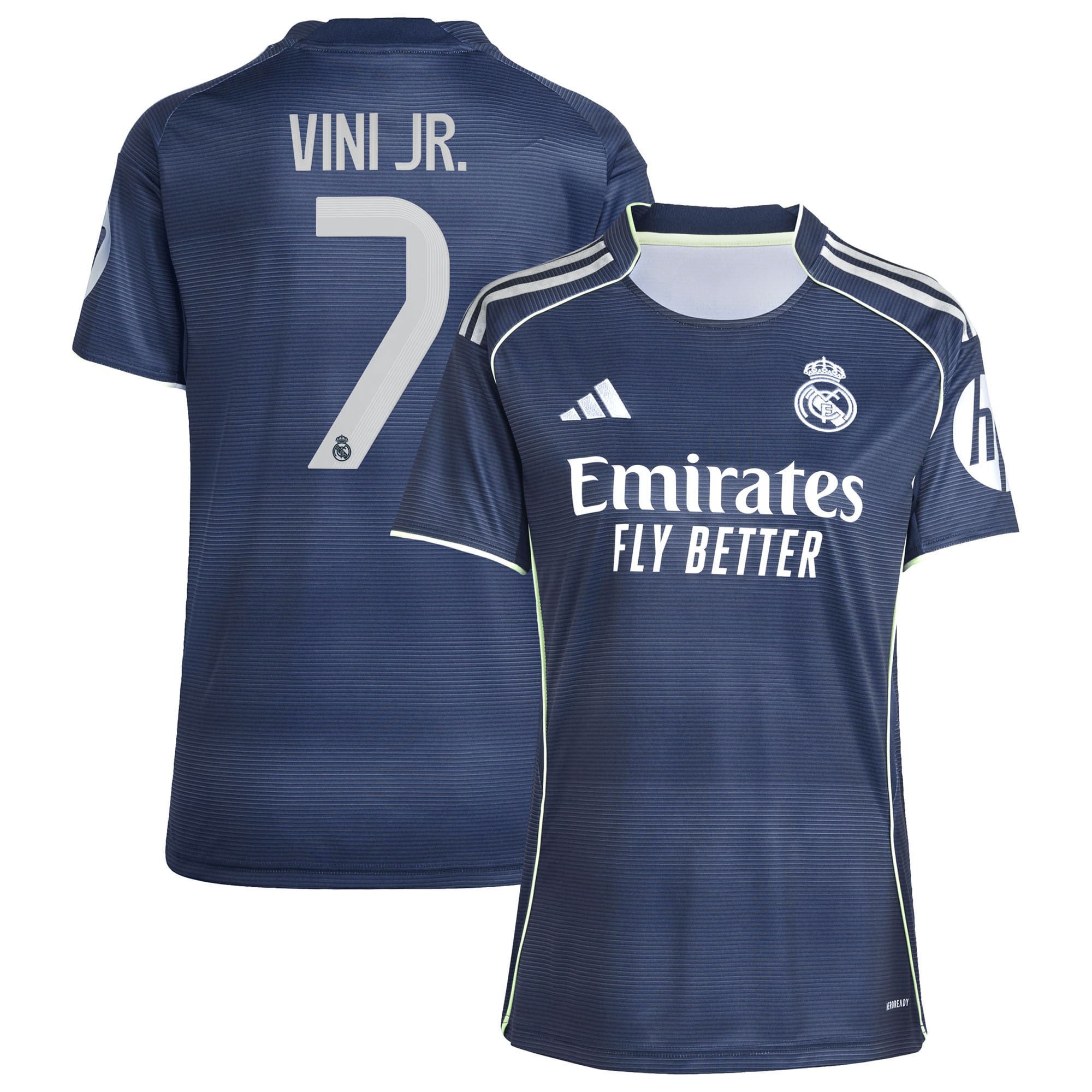 Vini Jr. Real Madrid Women's 2025/26 Away Player Jersey