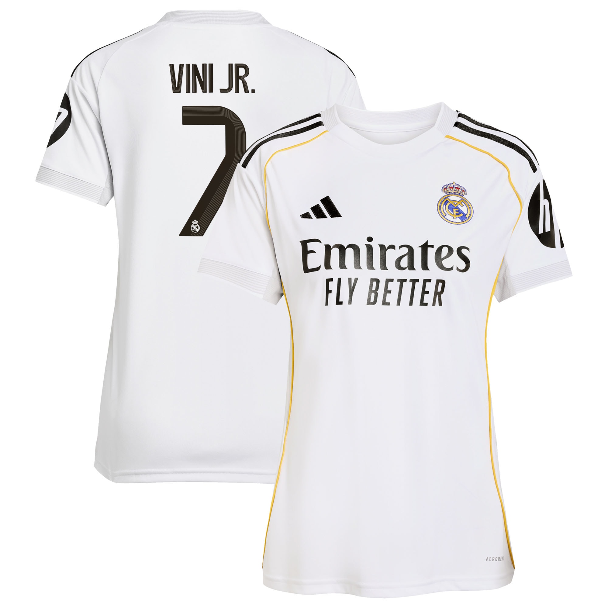 Vini Jr. Real Madrid Women's 2025/26 Home Jersey