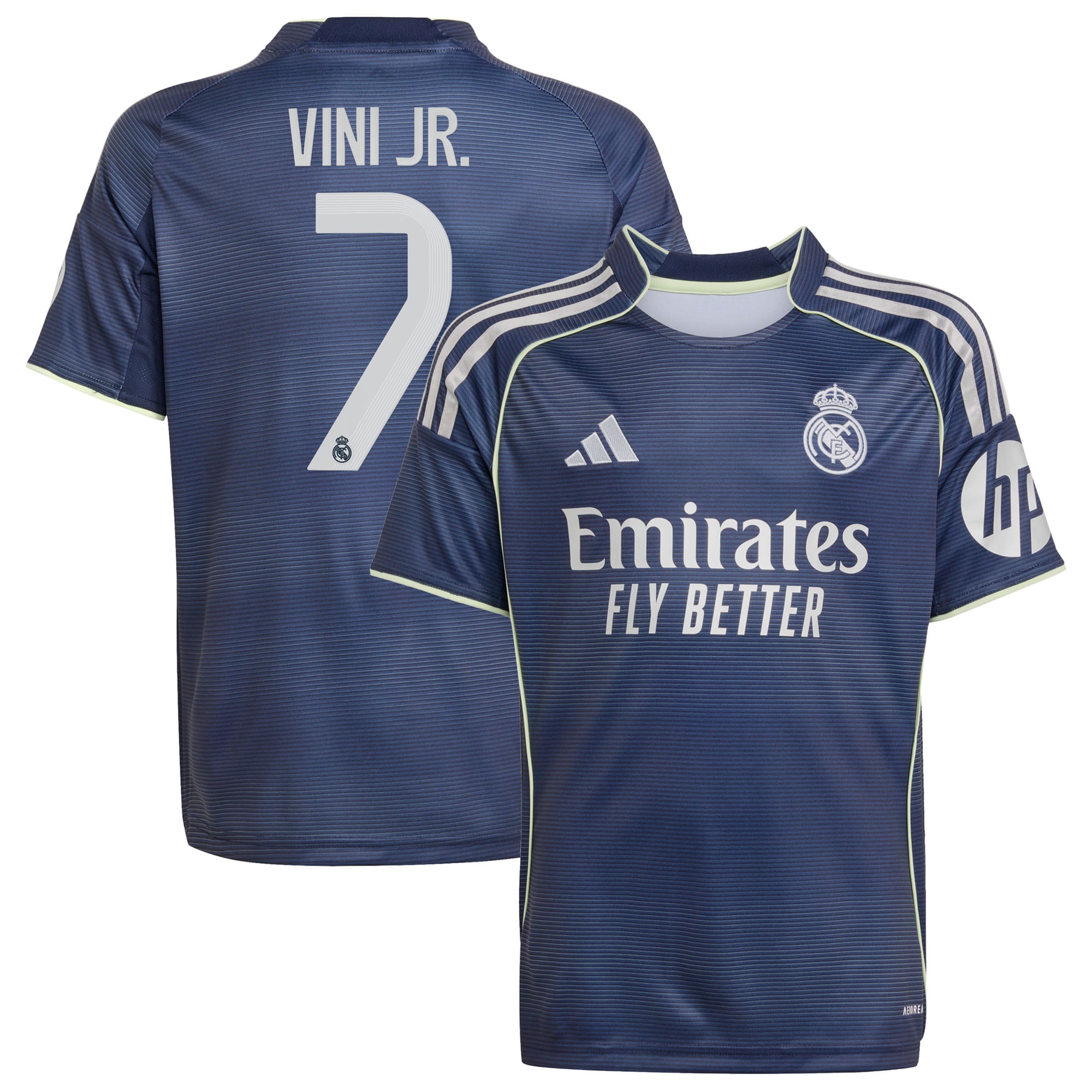 Vini Jr. Real Madrid Youth 2025/26 Away Player Jersey