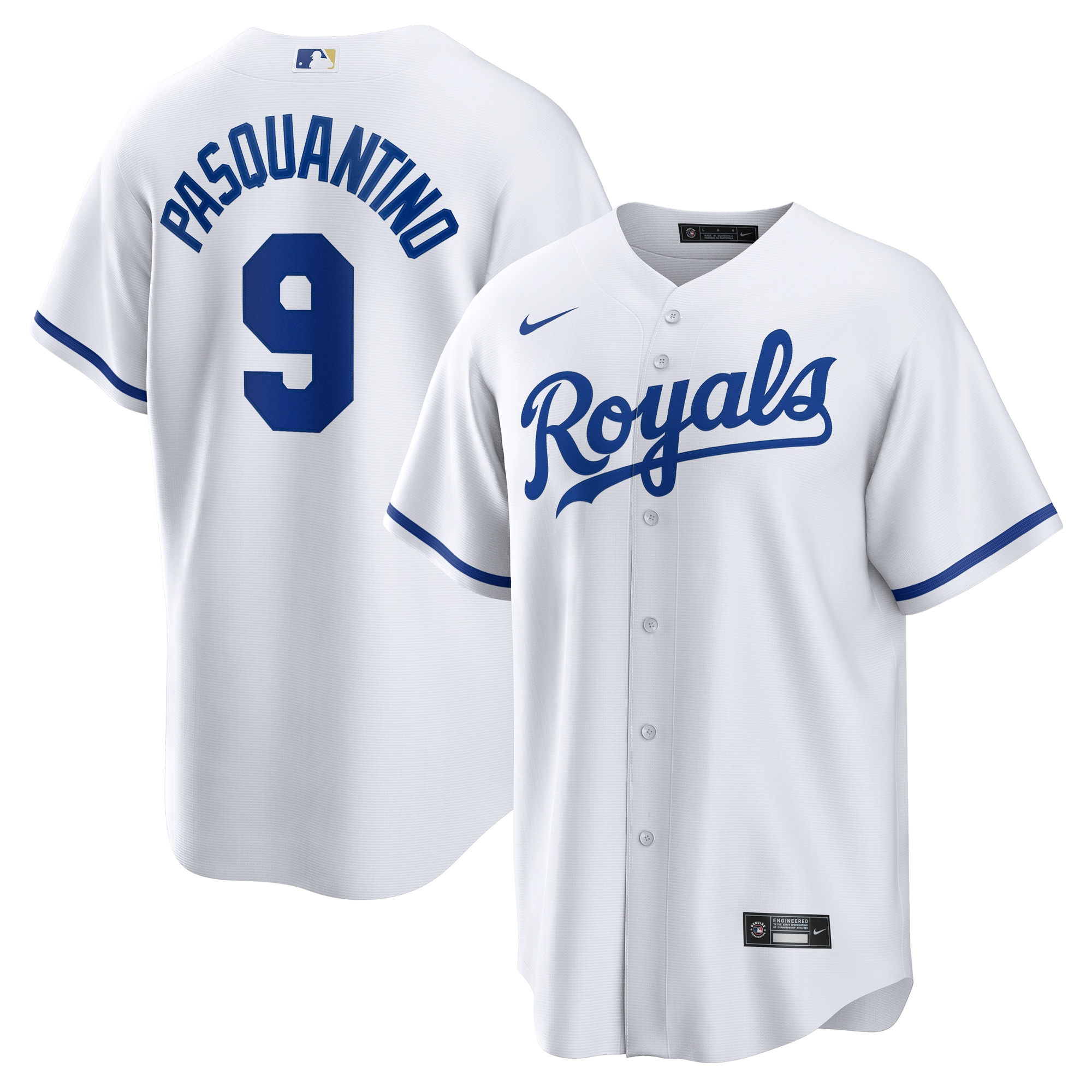 Vinnie Pasquantino Kansas City Royals Home Jersey - White