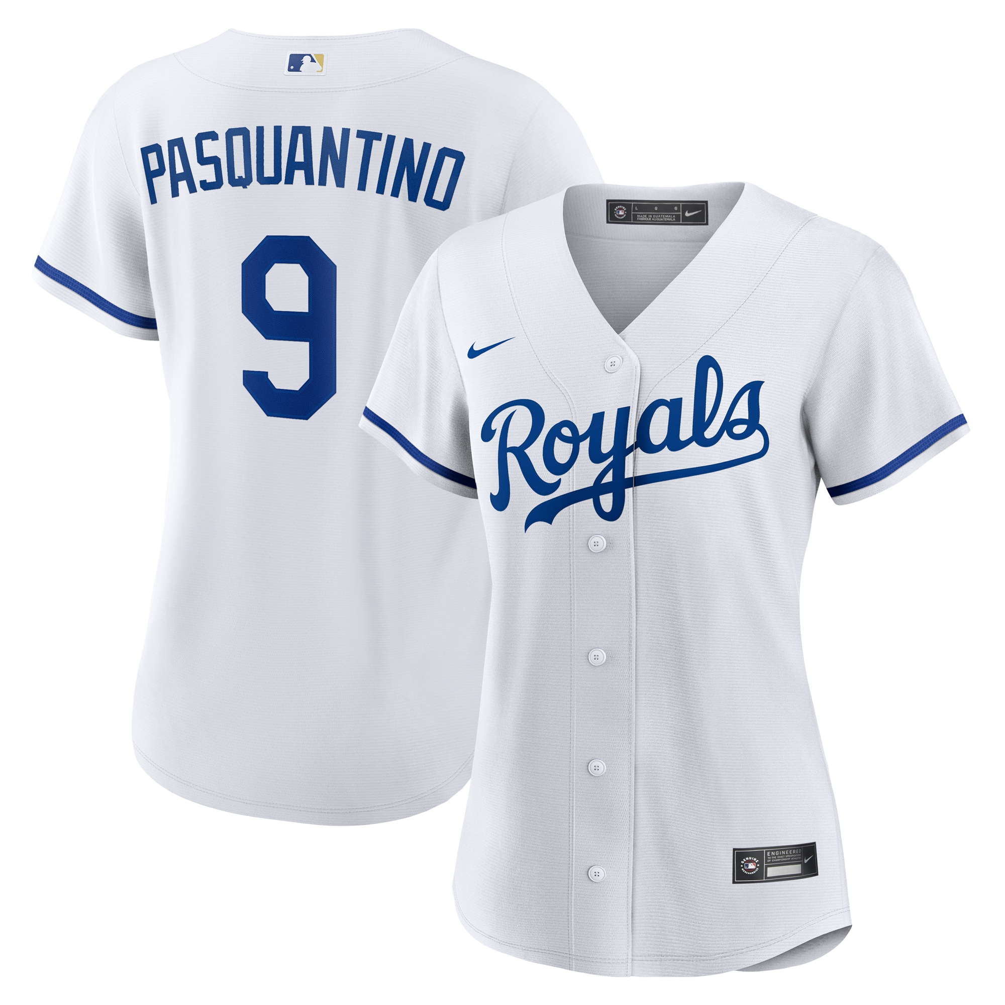 Vinnie Pasquantino Kansas City Royals Women's Home Jersey - White