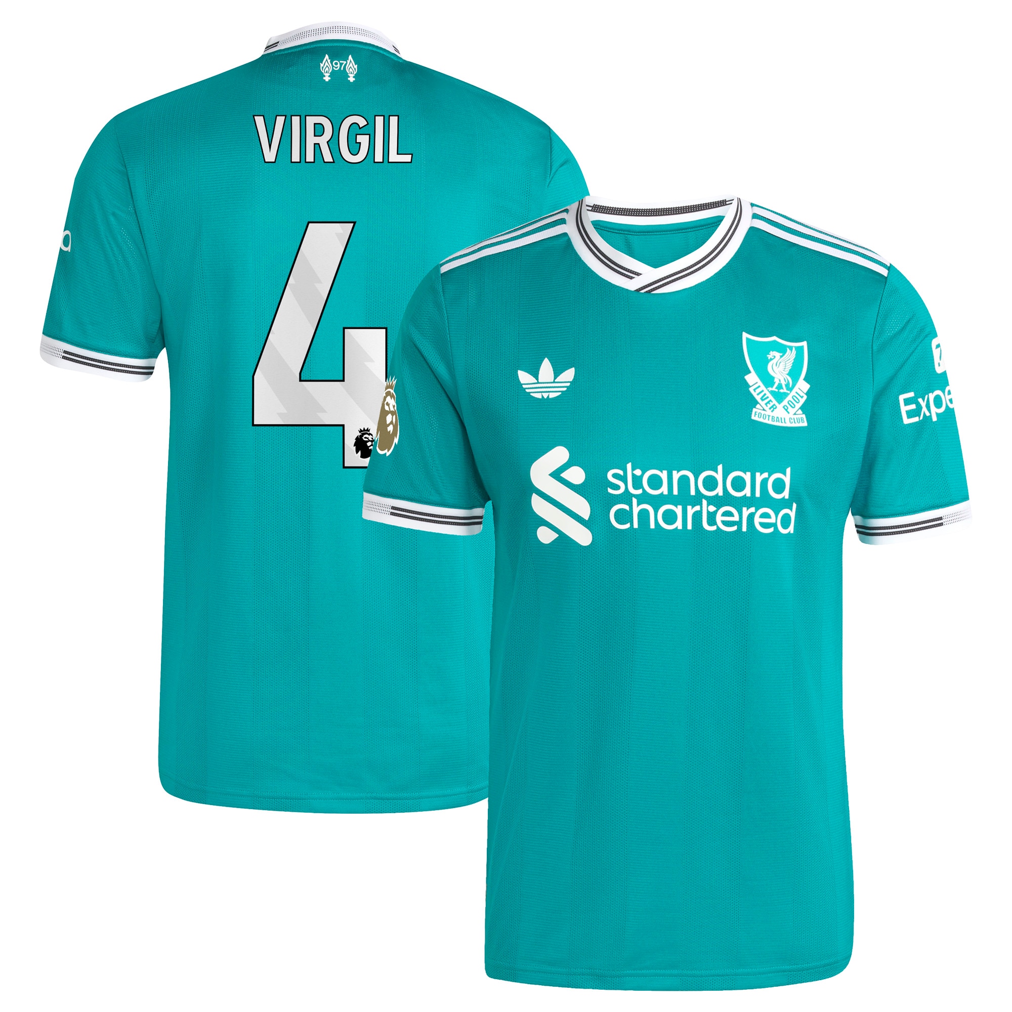 Virgil van Dijk Liverpool 2025/26 Third Player Jersey