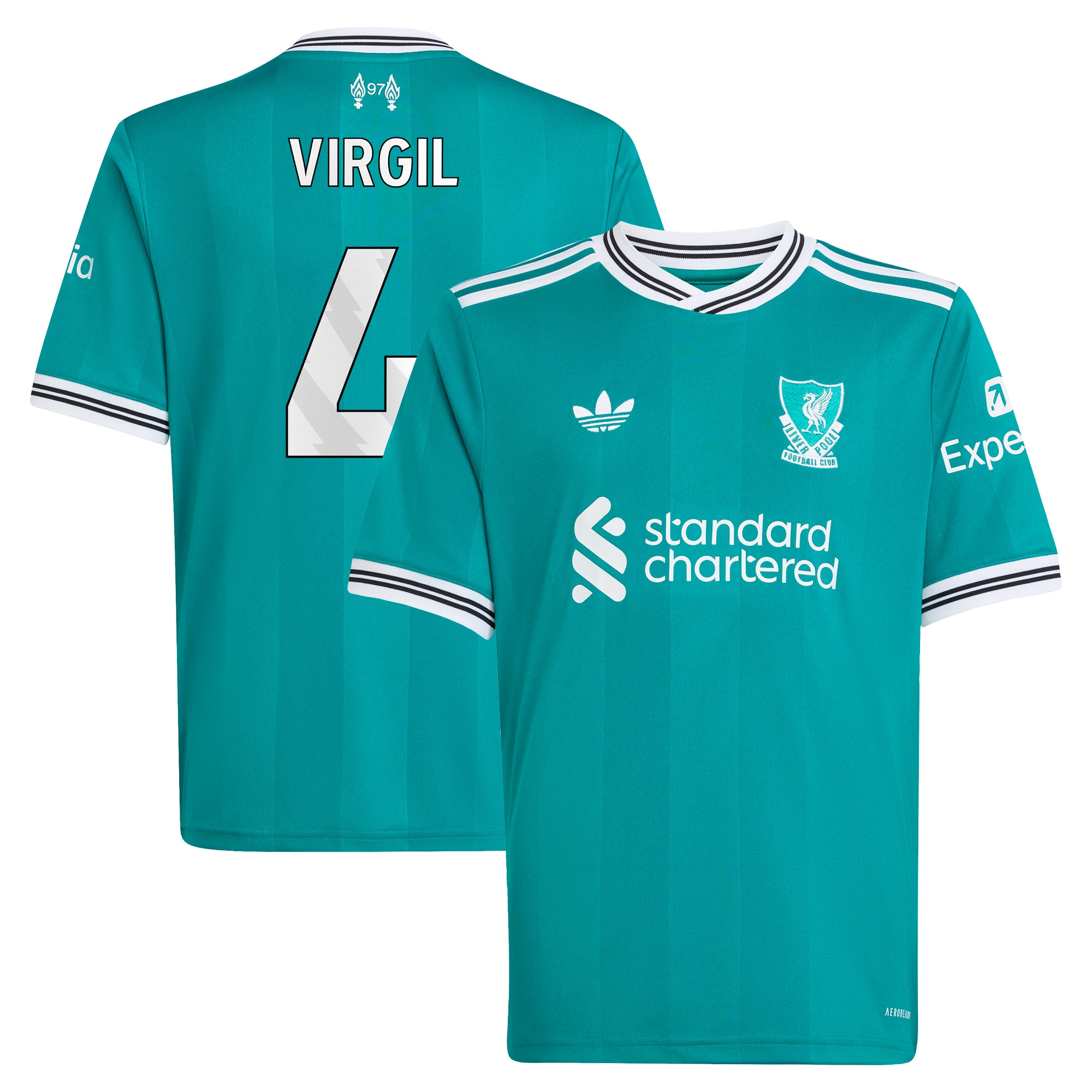 Virgil van Dijk Liverpool Youth 2025/26 Third Player Jersey