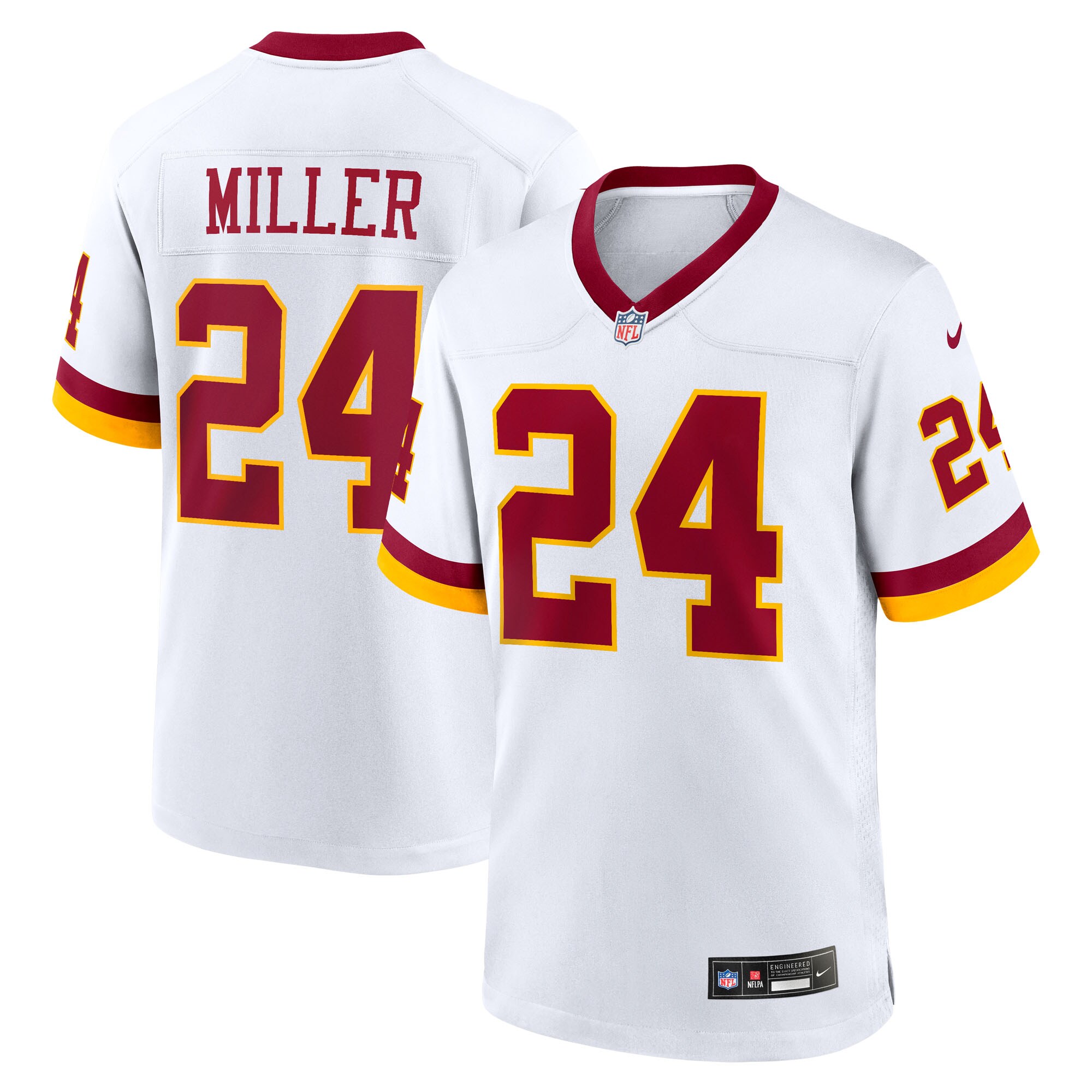 Von Miller Washington Commanders Alternate 2 Super Bowl Era Game Jersey - White
