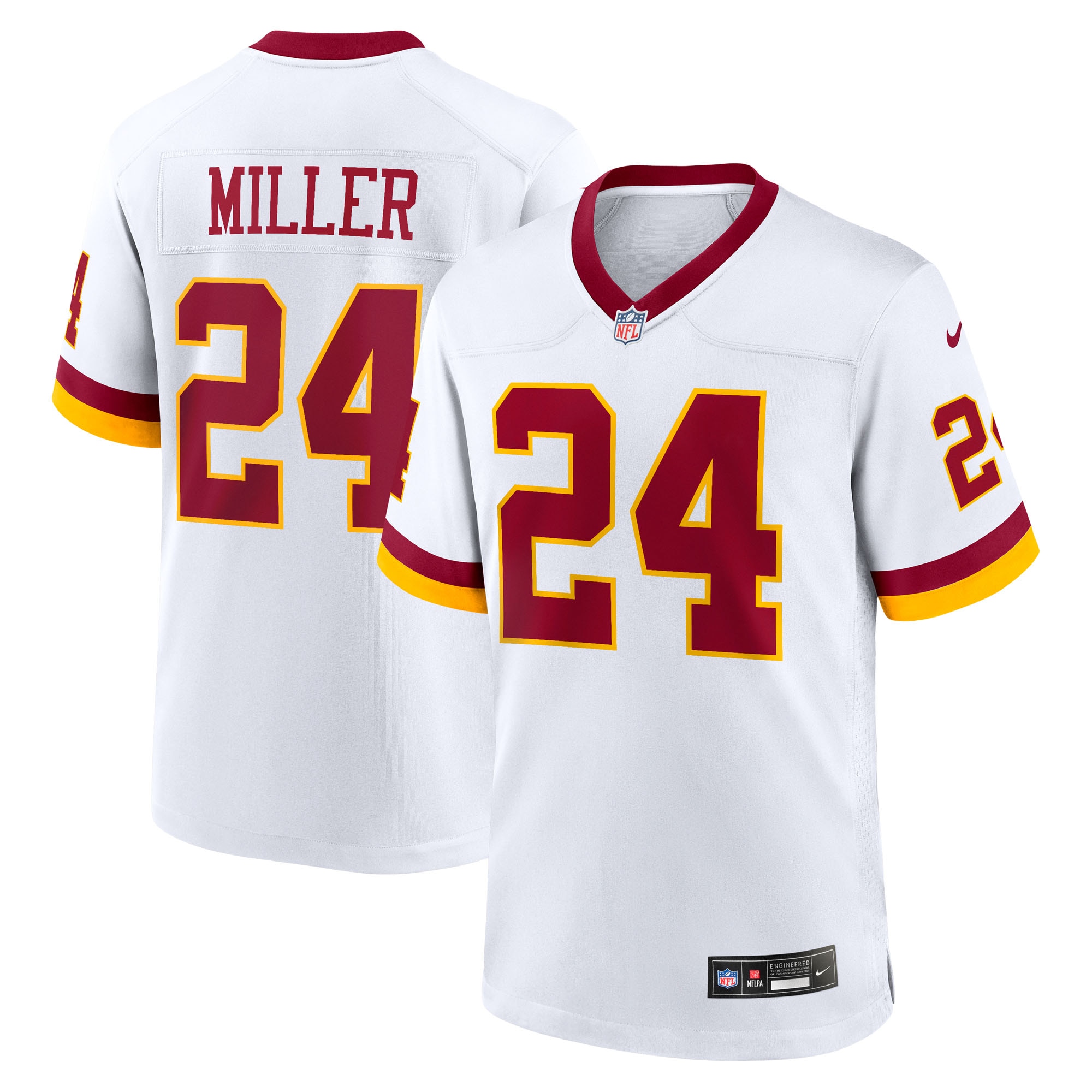 Von Miller Washington Commanders Game Super Bowl Era Jersey - White