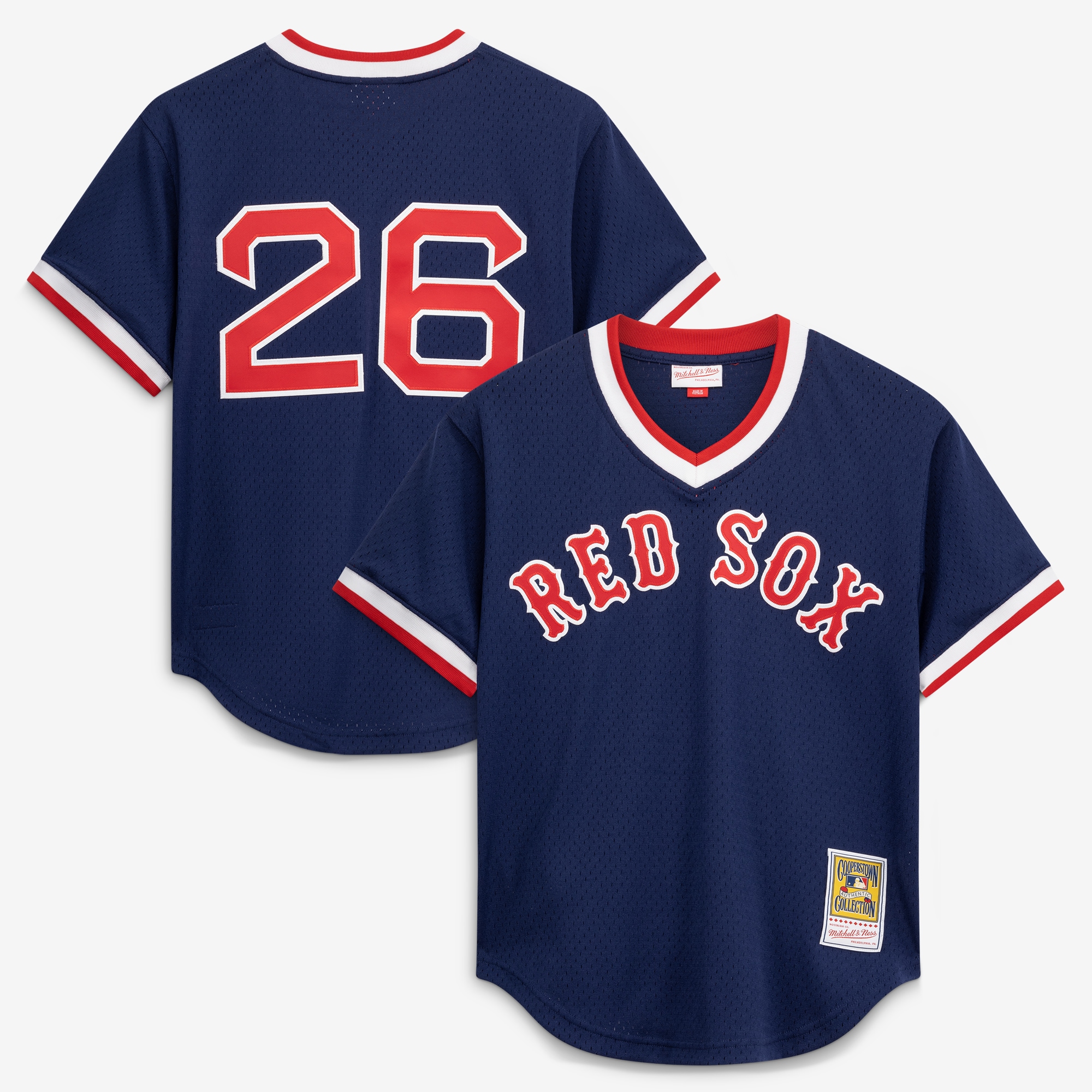 Wade Boggs Boston Red Sox Batting Practice Jersey - Navy