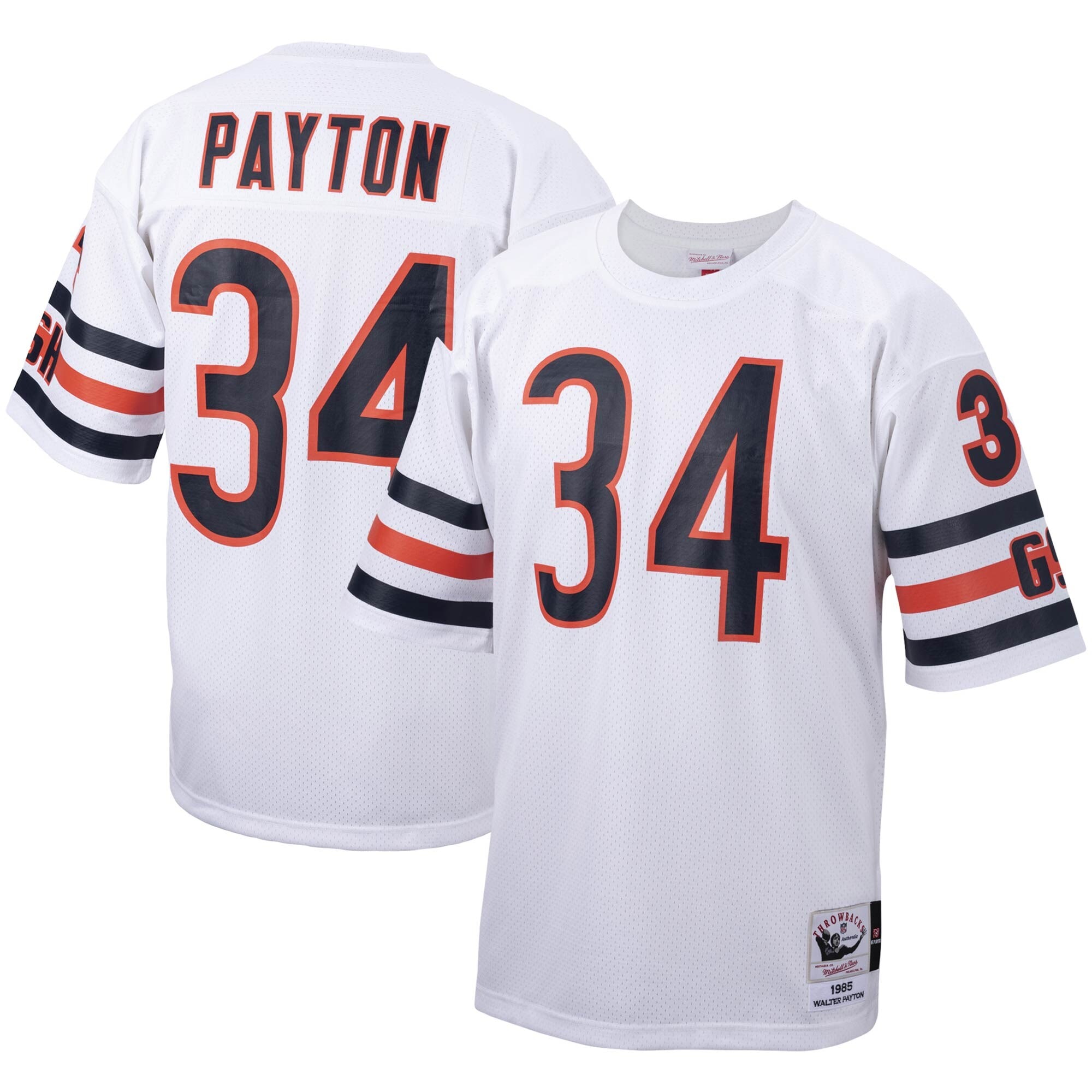 Walter Payton Chicago Bears Big & Tall 1985 Retired Player Jersey