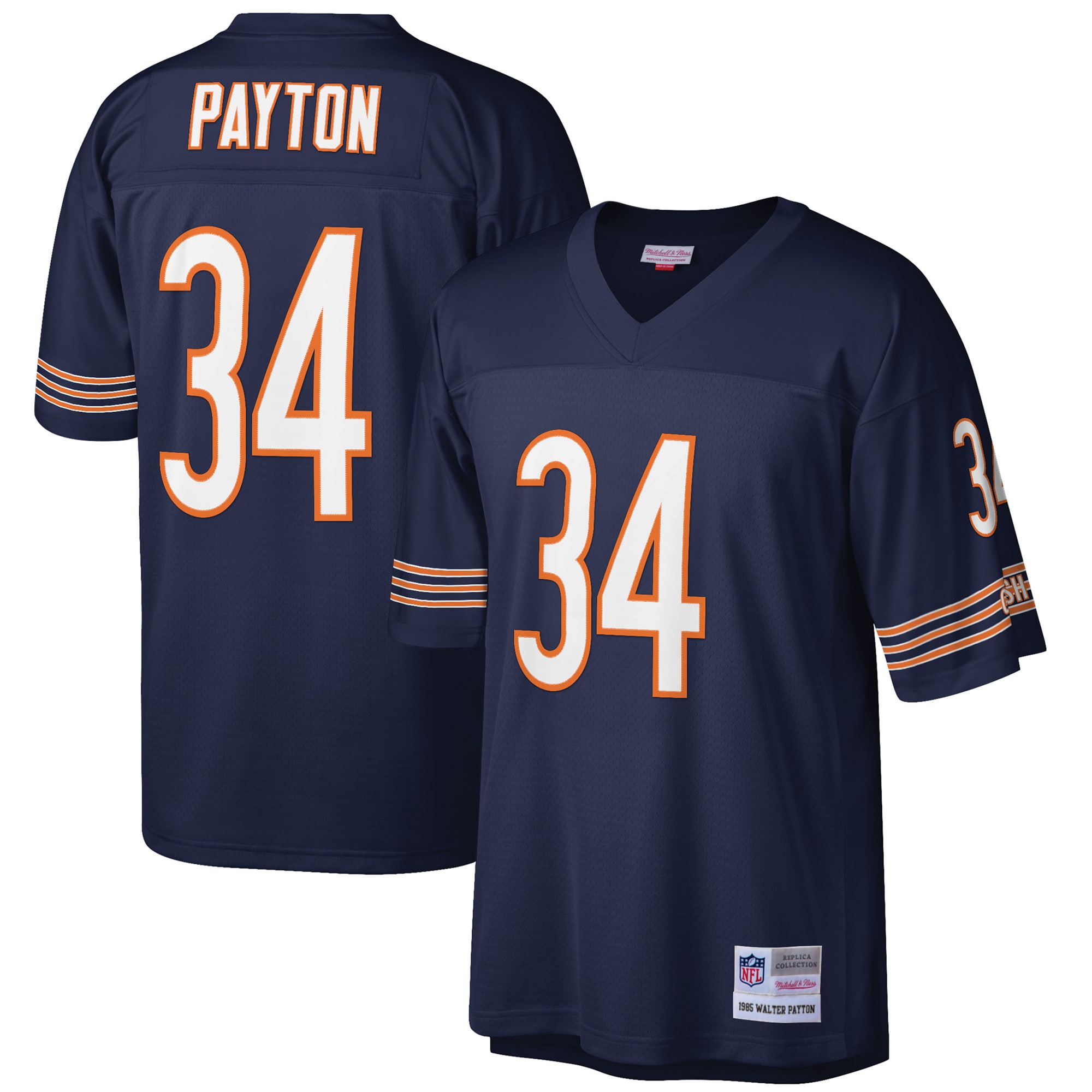 Walter Payton Chicago Bears Big & Tall 1985 Retired Player Jersey