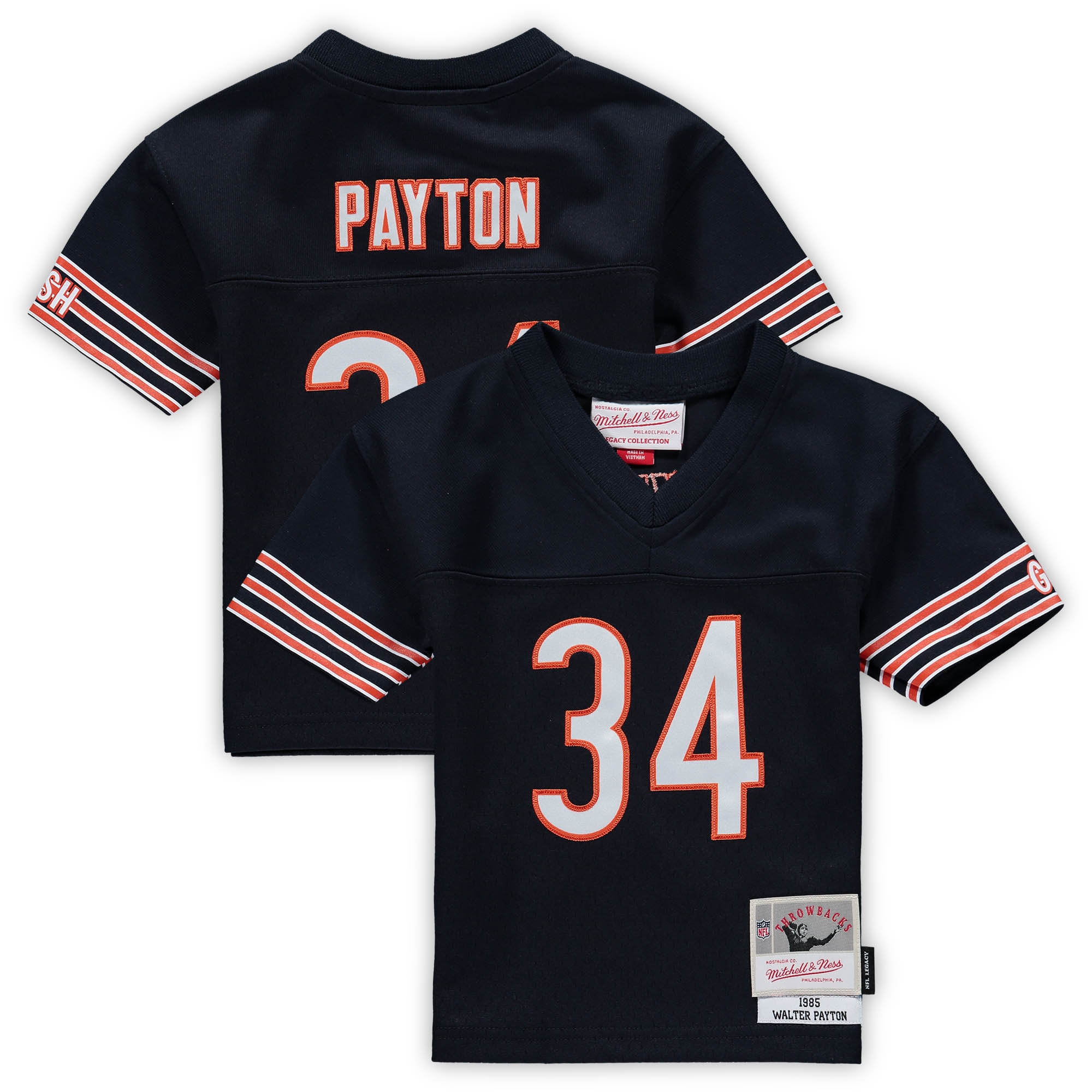 Walter Payton Chicago Bears Infant 1985 Retired Legacy Jersey - Navy