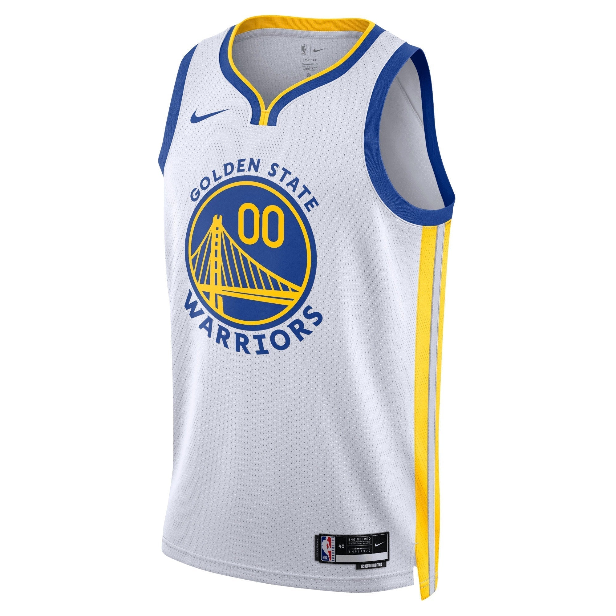 Alternative view of Warriors Association Jersey - Nike - Customizable Name & Number