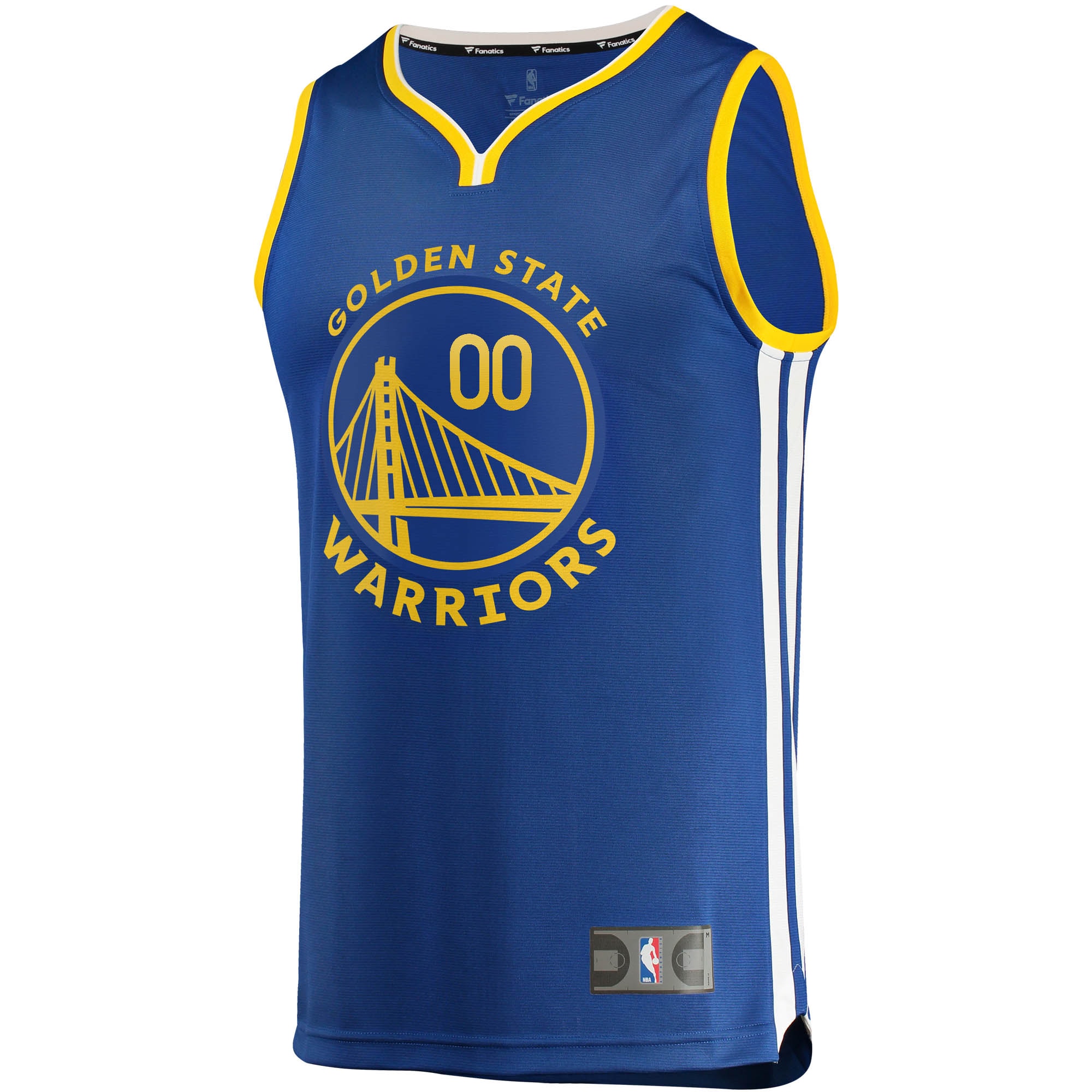 Alternative view of Warriors Blue Custom Jersey - Fanatics - Personalize Yours!