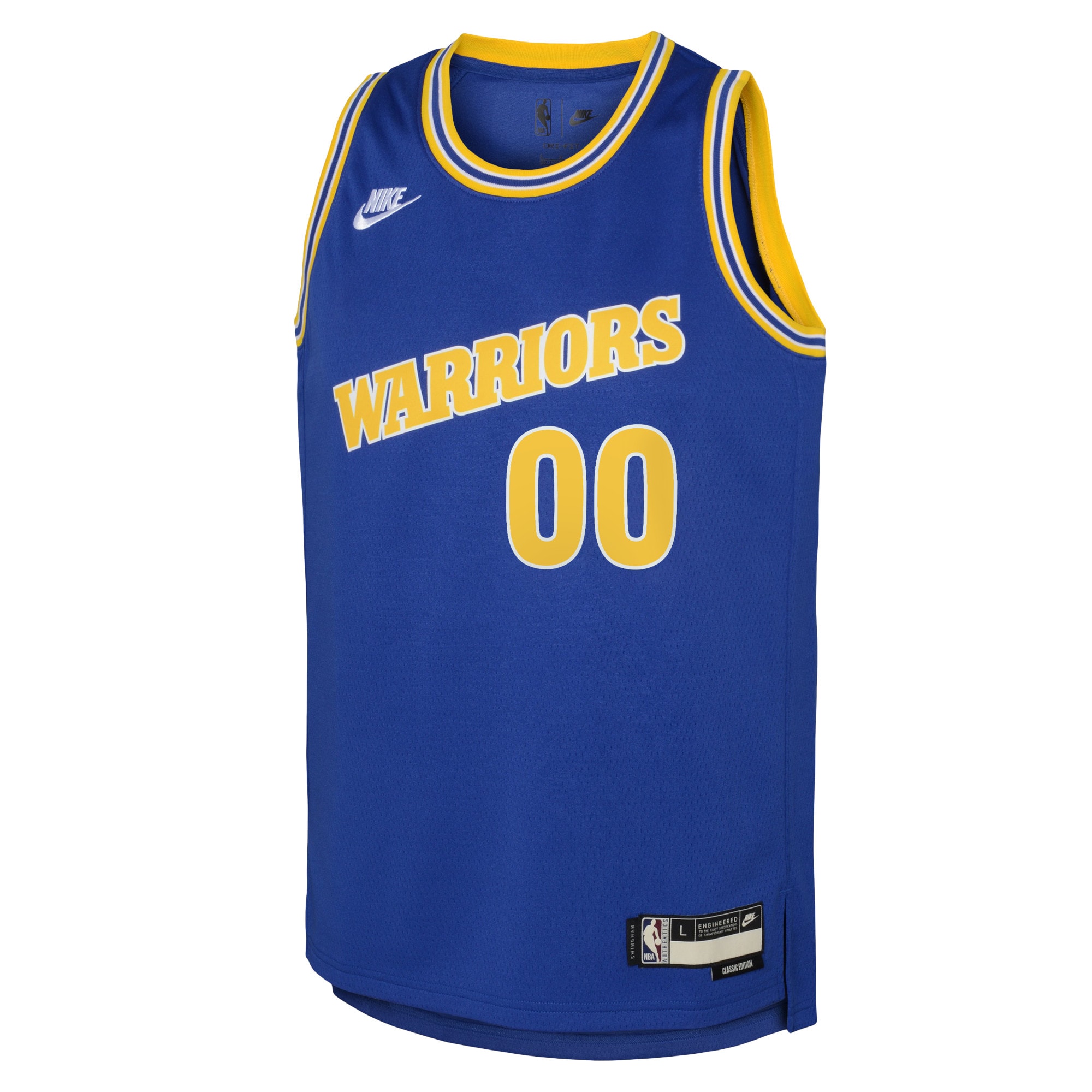 Alternative view of Warriors Blue Custom Jersey nike personalized - Nike Warriors Blue