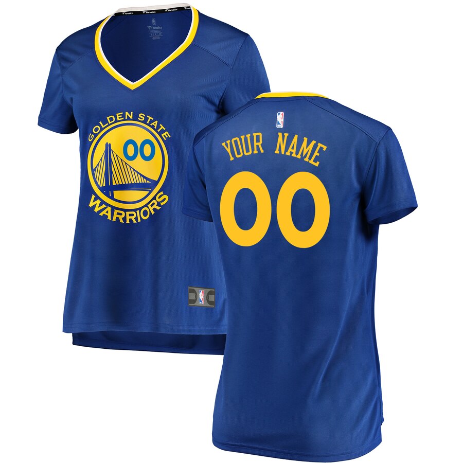 Warriors Blue Custom Women’s Jersey - Fanatics