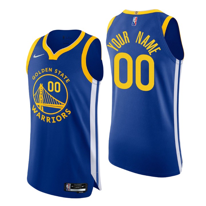 Warriors Blue Icon Jersey - Nike - Custom Name & Number