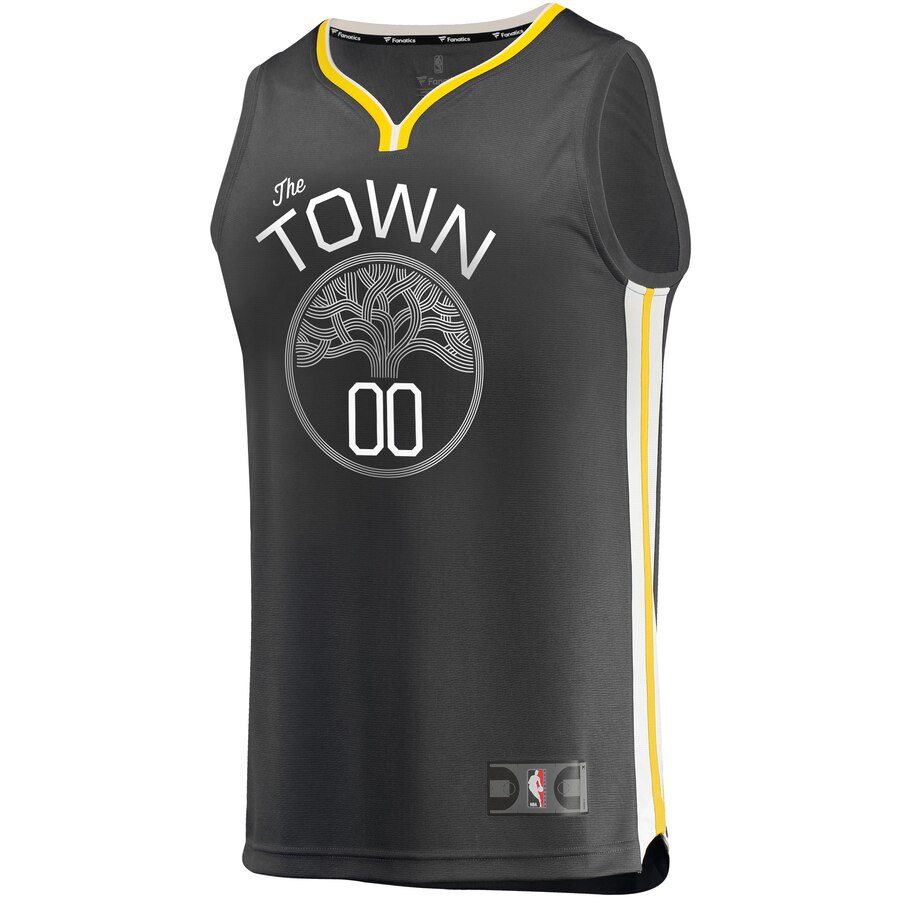 Alternative view of Warriors Gray The Town Jersey - Fanatics Warriors Gray Jersey - The