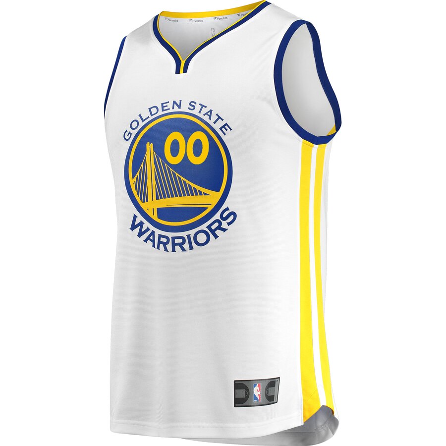 Alternative view of Warriors White Custom Jersey fanatics - Fanatics Warriors White Custom
