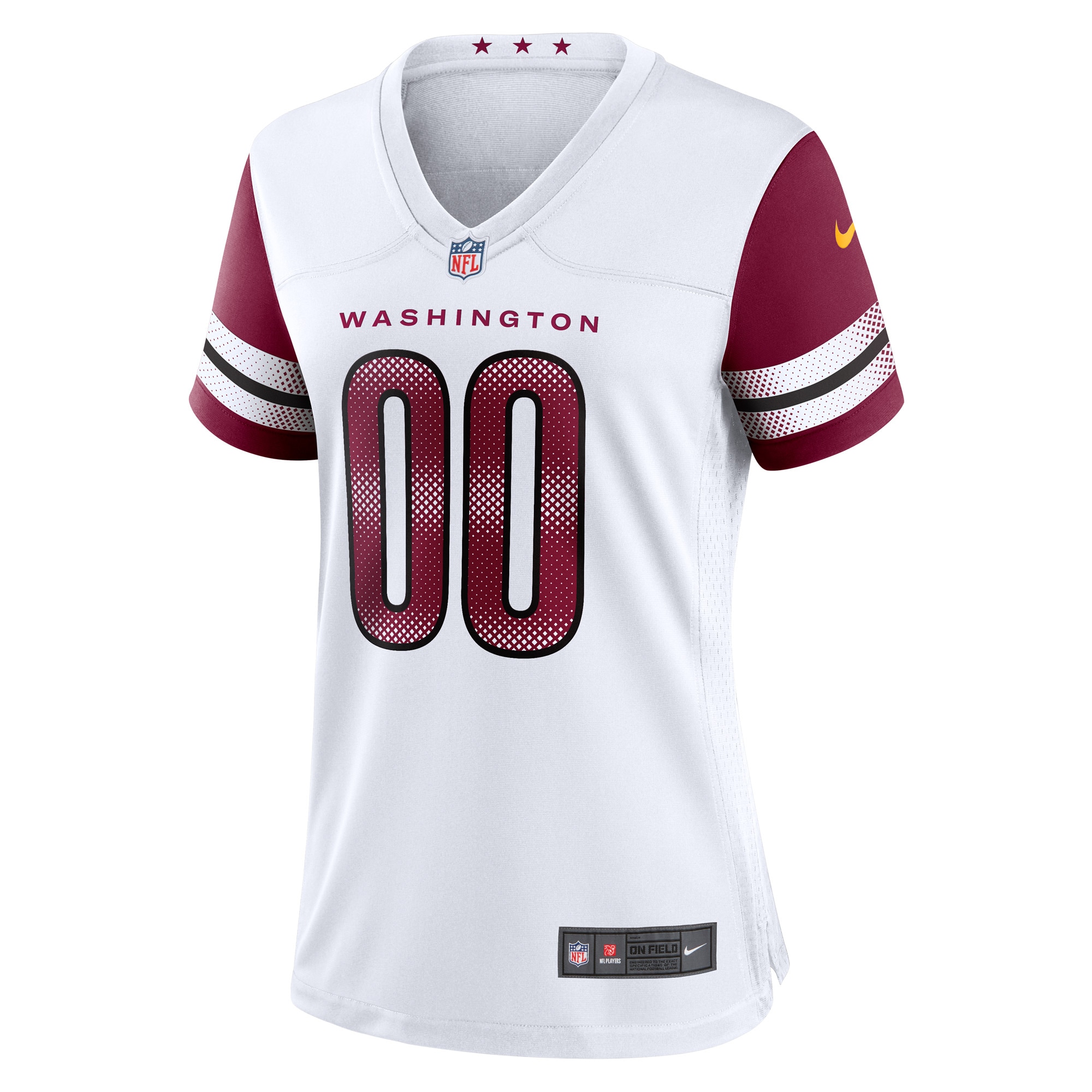 Alternative view of Washington Burgundy Custom Jersey - Nike - Personalized NFL!