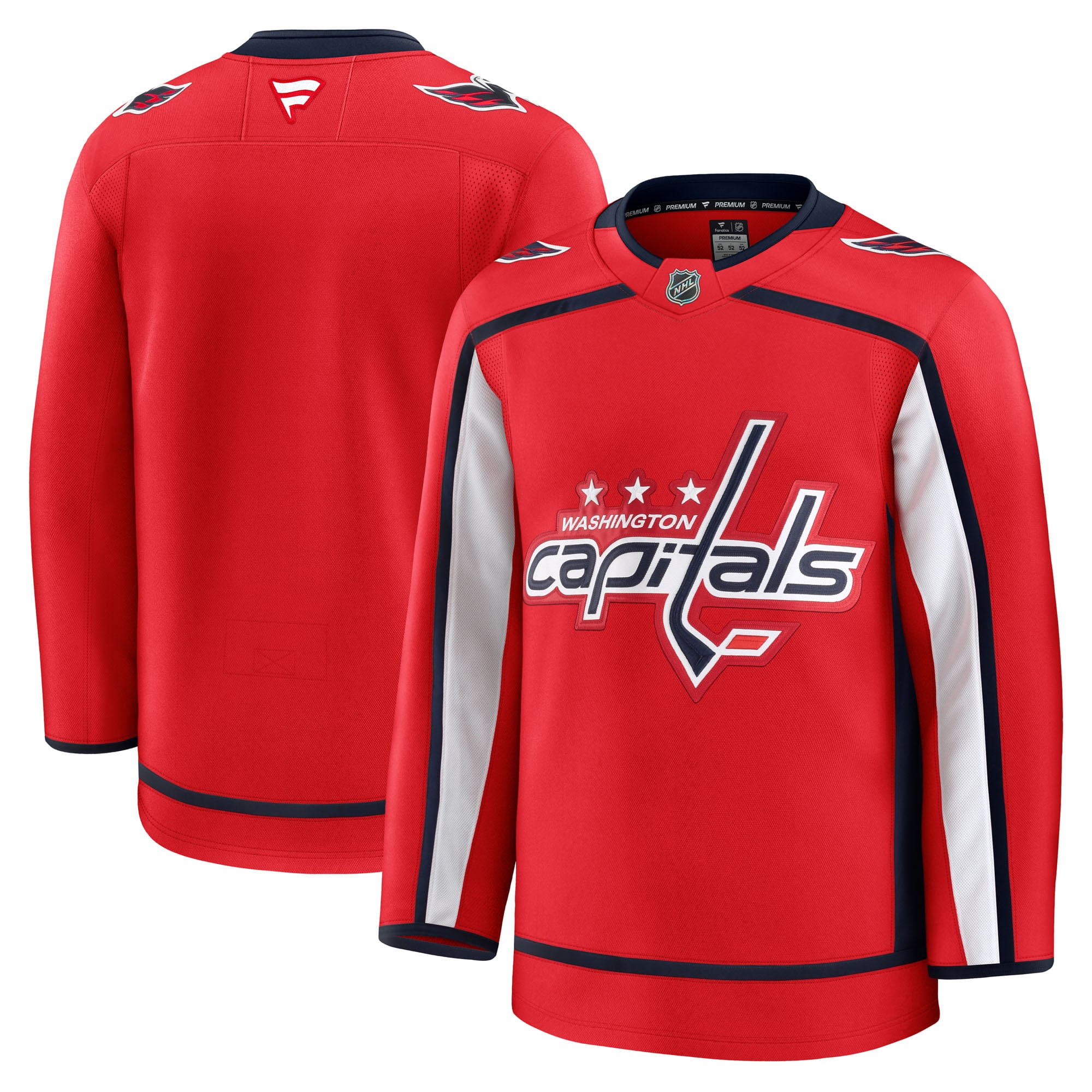 Washington Capitals Fanatics Home Premium Jersey - Red