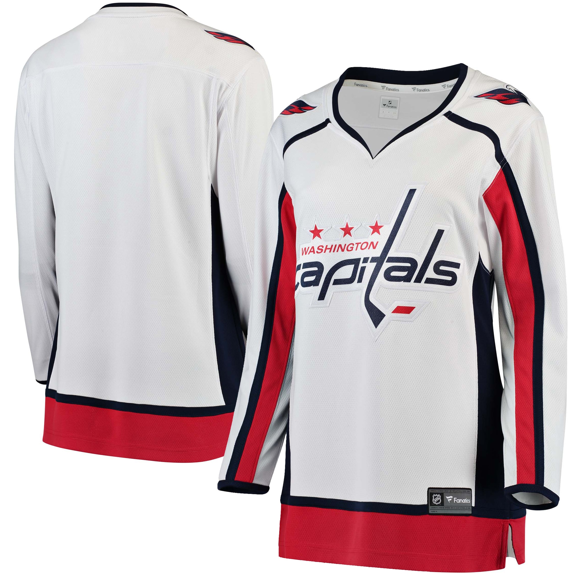 Washington Capitals Fanatics Women's Away Breakaway Jersey