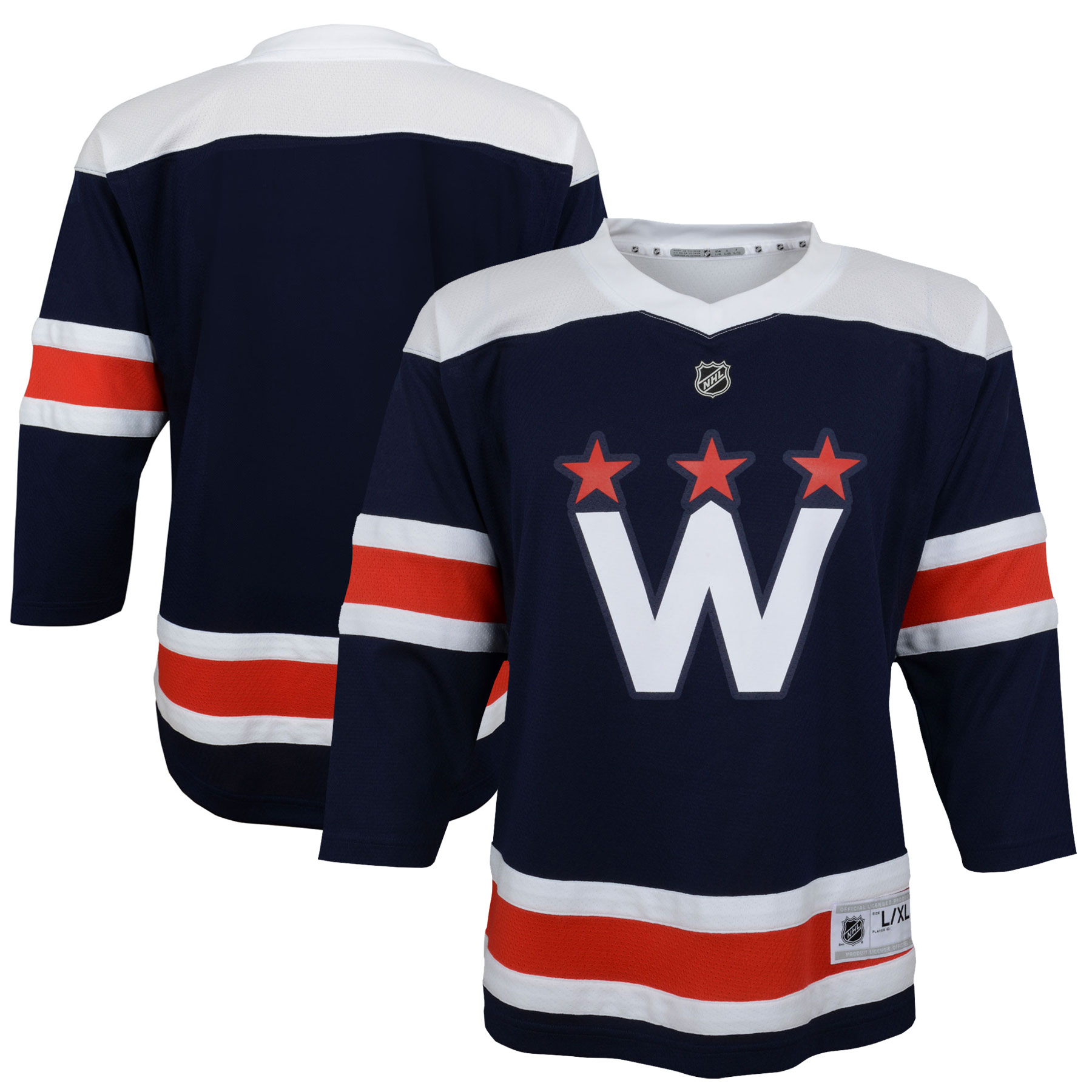 Washington Capitals Youth 2020/21 Alternate Jersey - Navy
