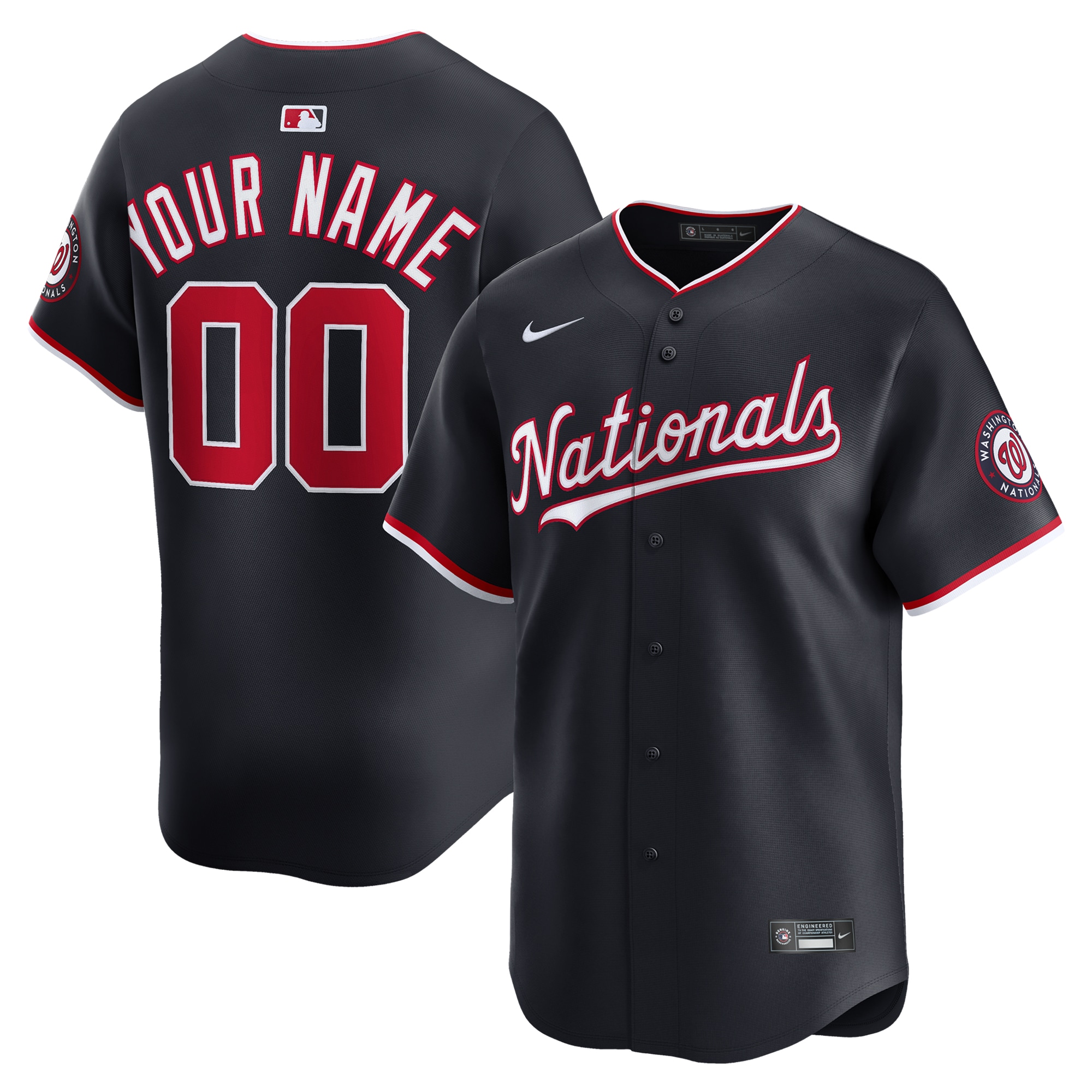 Washington Nationals Alternate Limited Custom Jersey