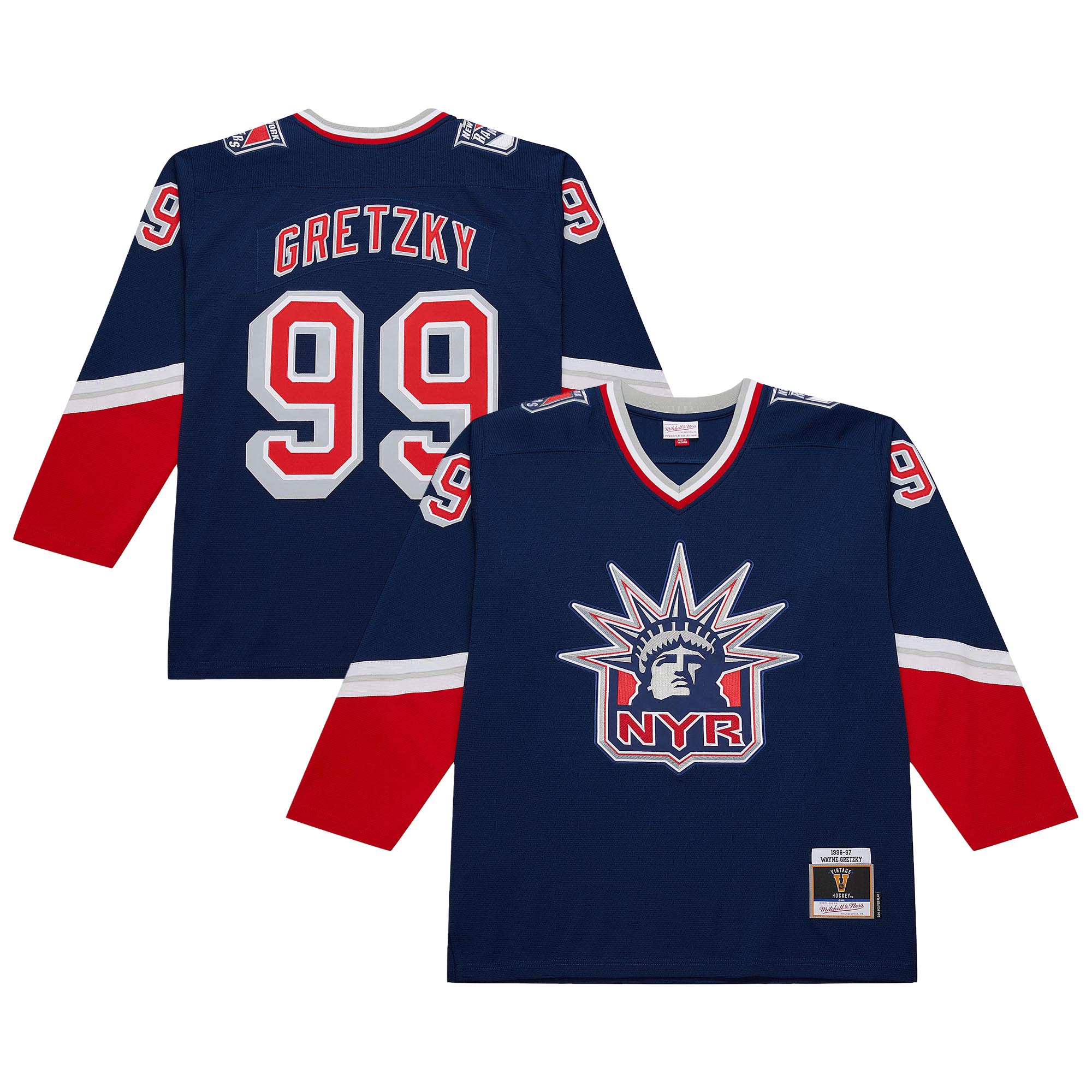 Wayne Gretzky New York Rangers Youth 1996/97 Power Play Player Jersey