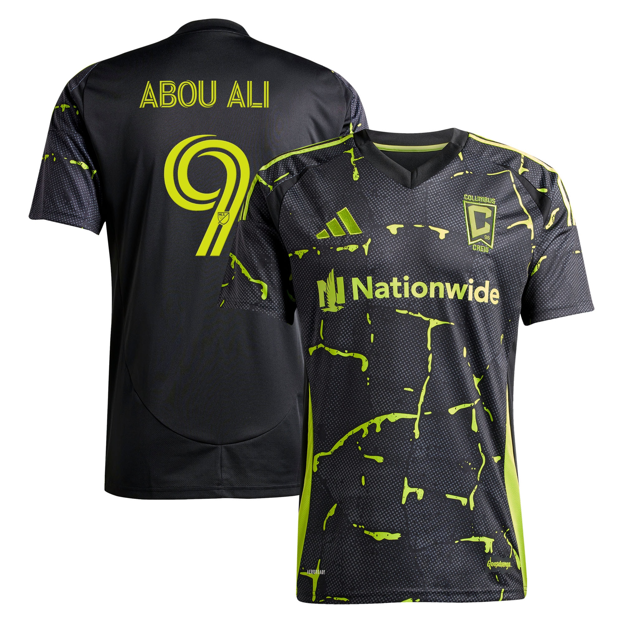 Wessam Abou Ali Columbus Crew 2025 The Goosebumps Kit Jersey - Black