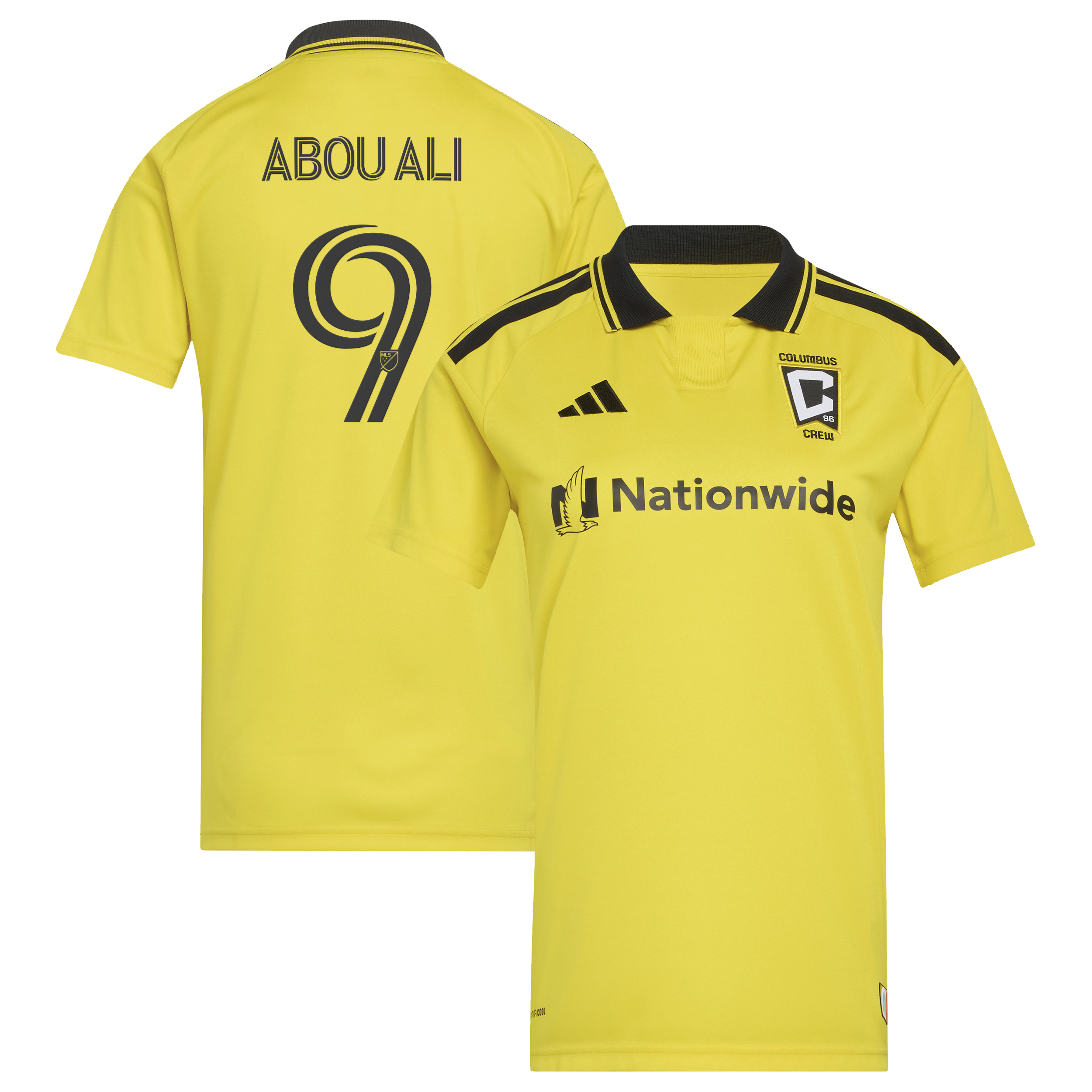 Wessam Abou Ali Columbus Crew Women's 2026 The Crafted for Excellence Kit Jersey - Yellow