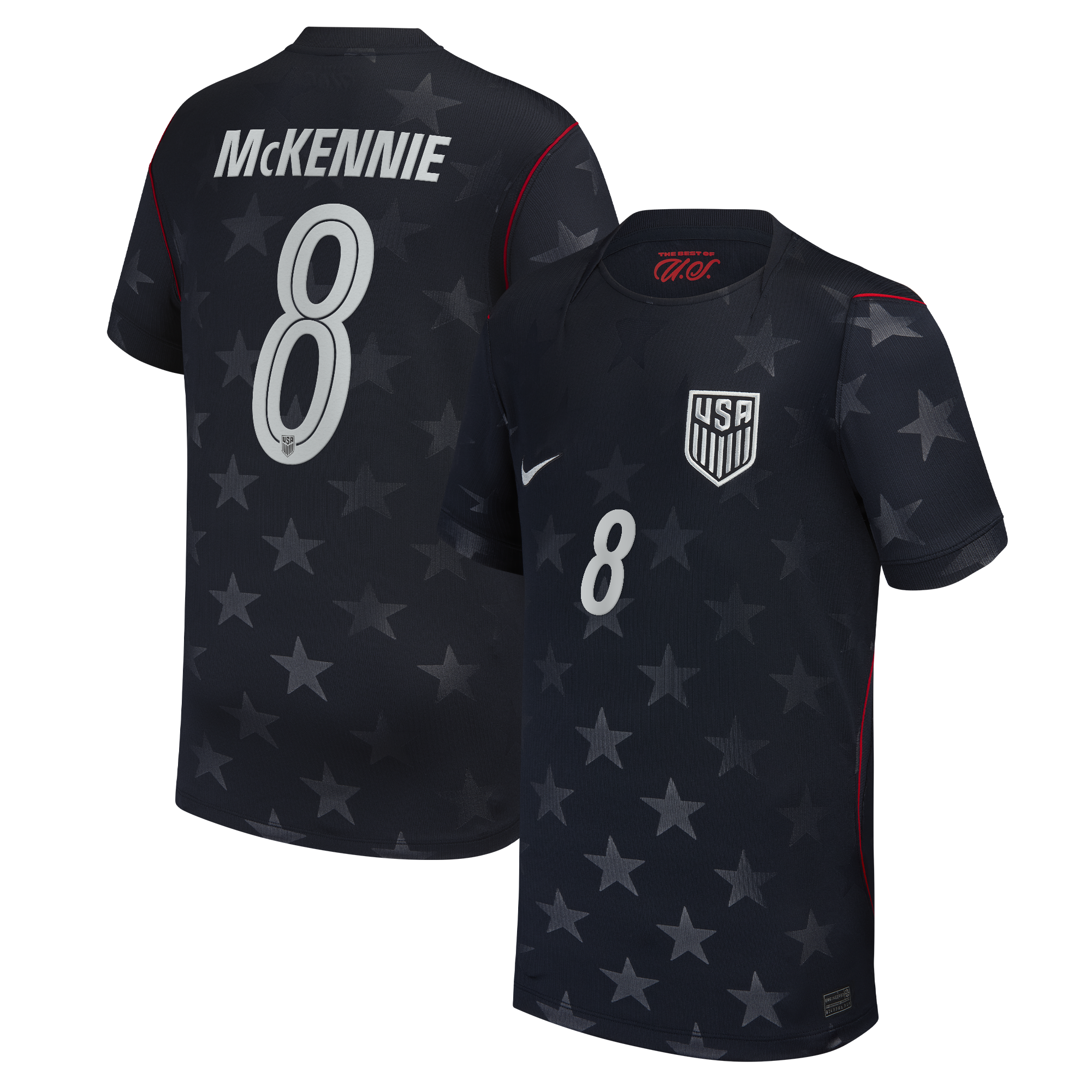 Weston McKennie USMNT Youth 2026 Away Stadium Jersey - Blue