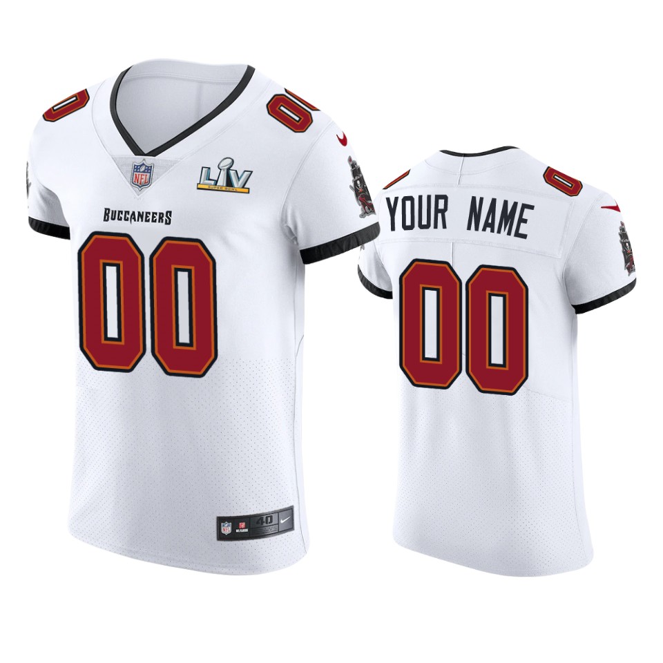 White Buccaneers Super Bowl Jersey - Nike White Buccaneers Jersey