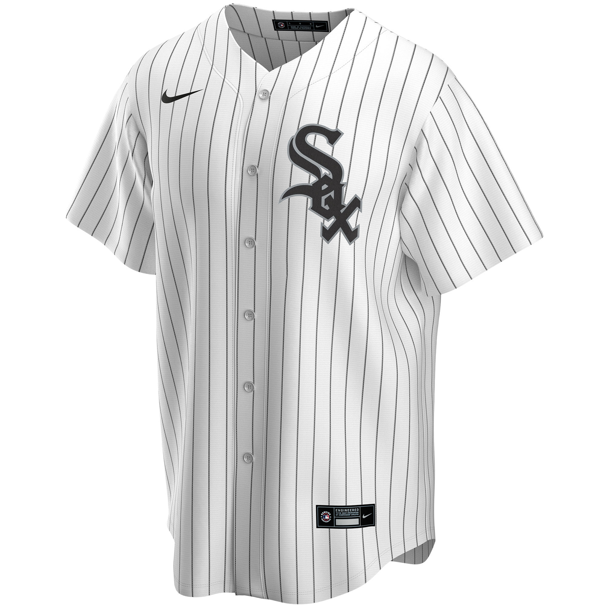 Alternative view of White Sox Personalized Jersey - Nike White Sox Personalized Pinstripe