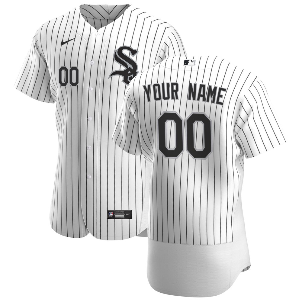 White Sox Pinstripe Custom Jersey nike - Nike White Sox Pinstripe