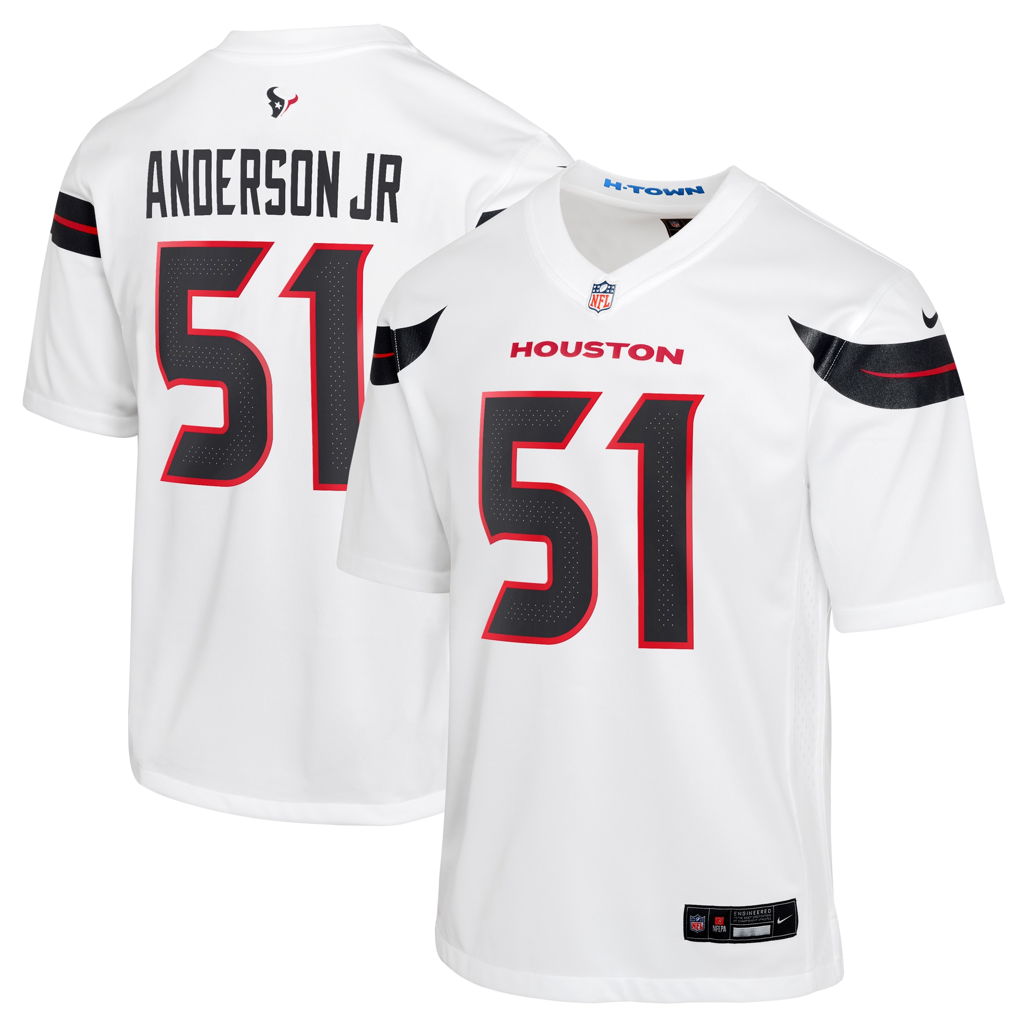 Will Anderson Jr. Houston Texans Youth Game Jersey