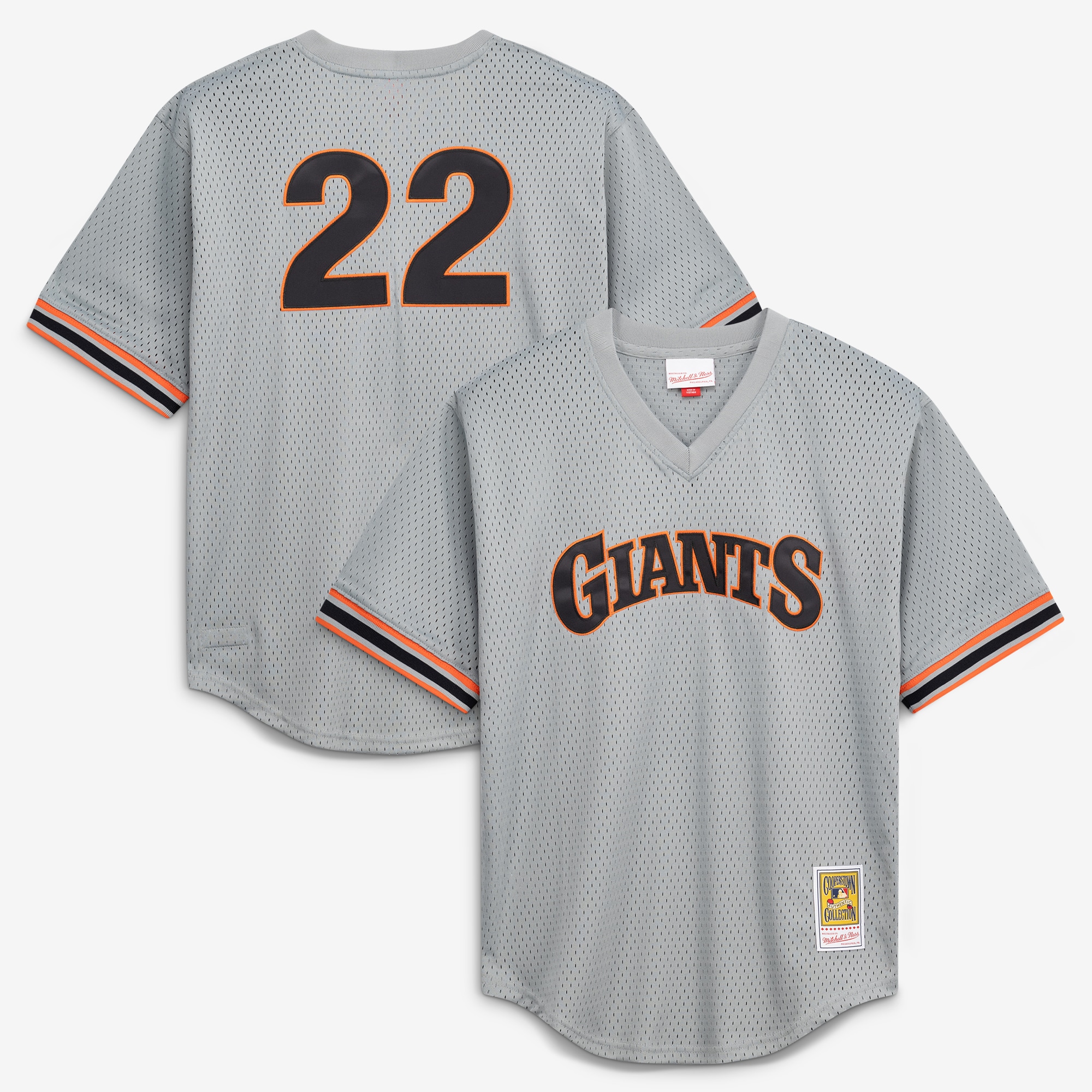 Will Clark San Francisco Giants Batting Practice Jersey - Gray