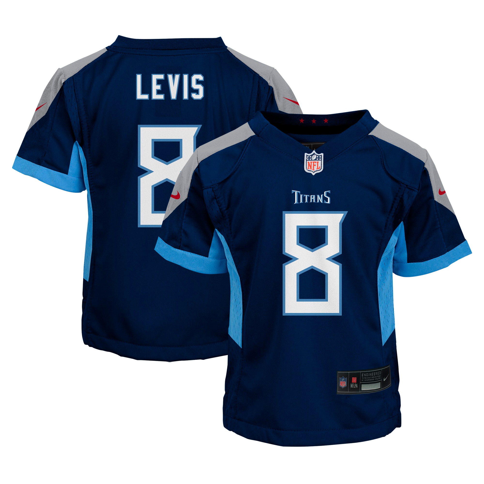 Will Levis Tennessee Titans Preschool Game Jersey