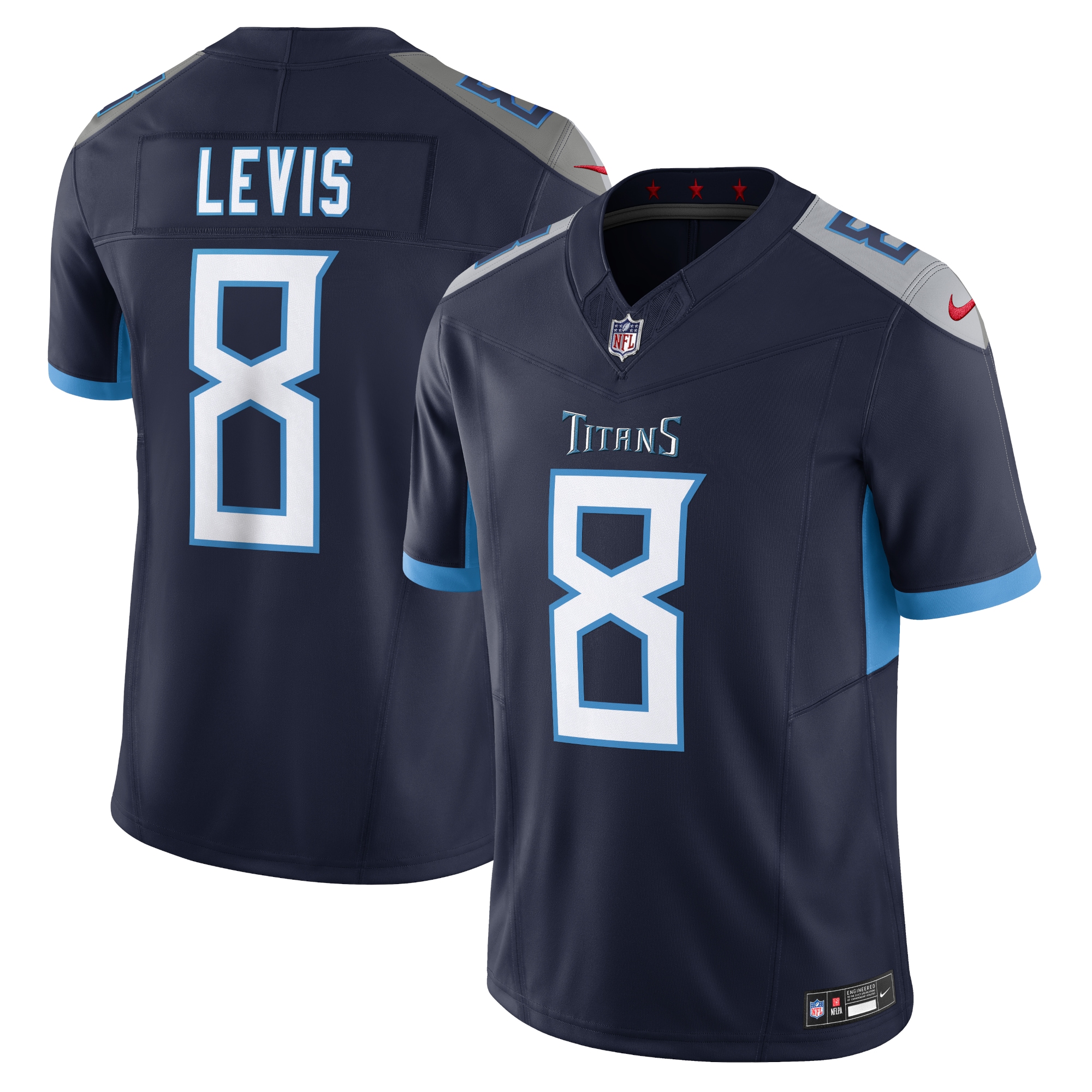Will Levis Tennessee Titans Vapor F.U.S.E. Limited Jersey