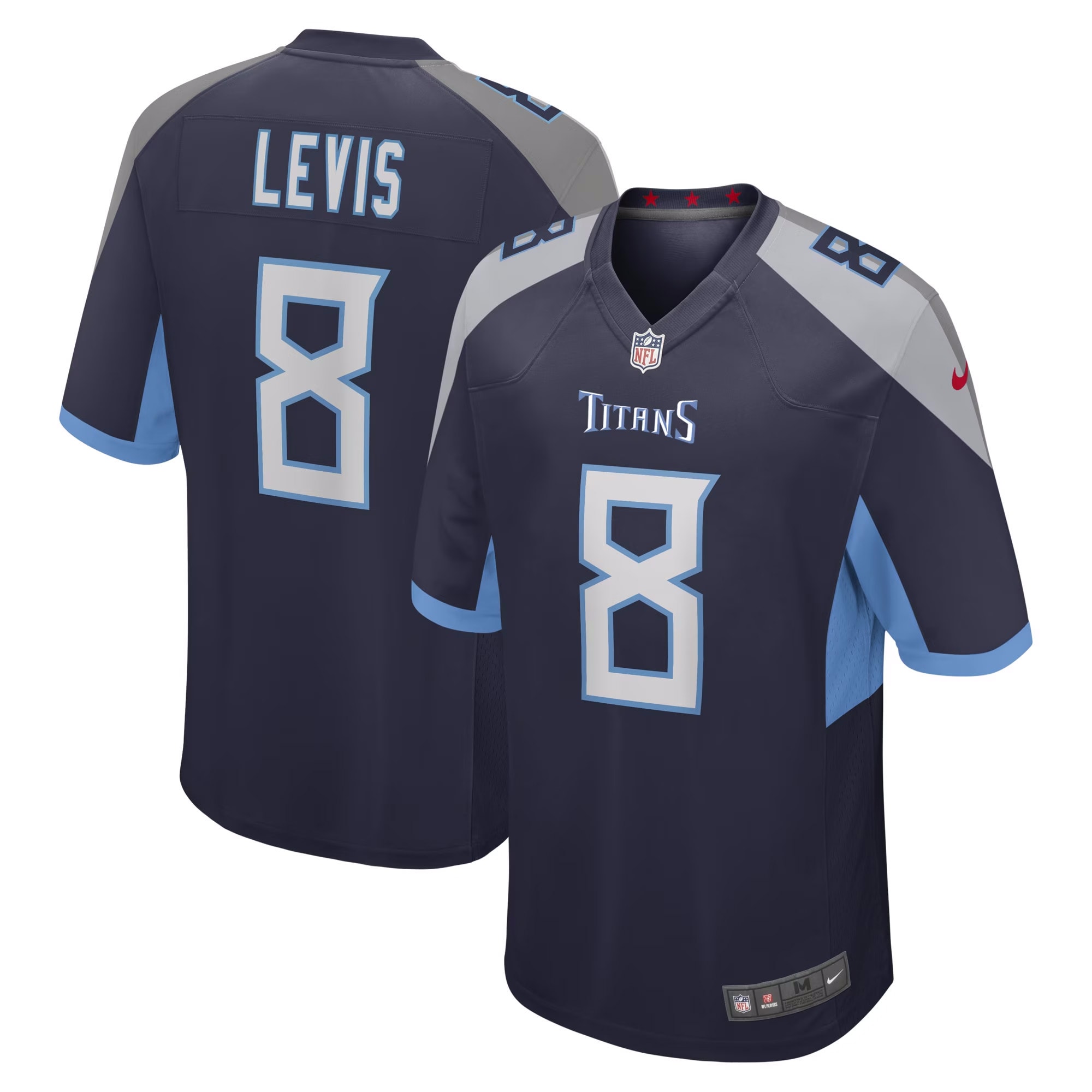Will Levis Tennessee Titans Youth Game Jersey