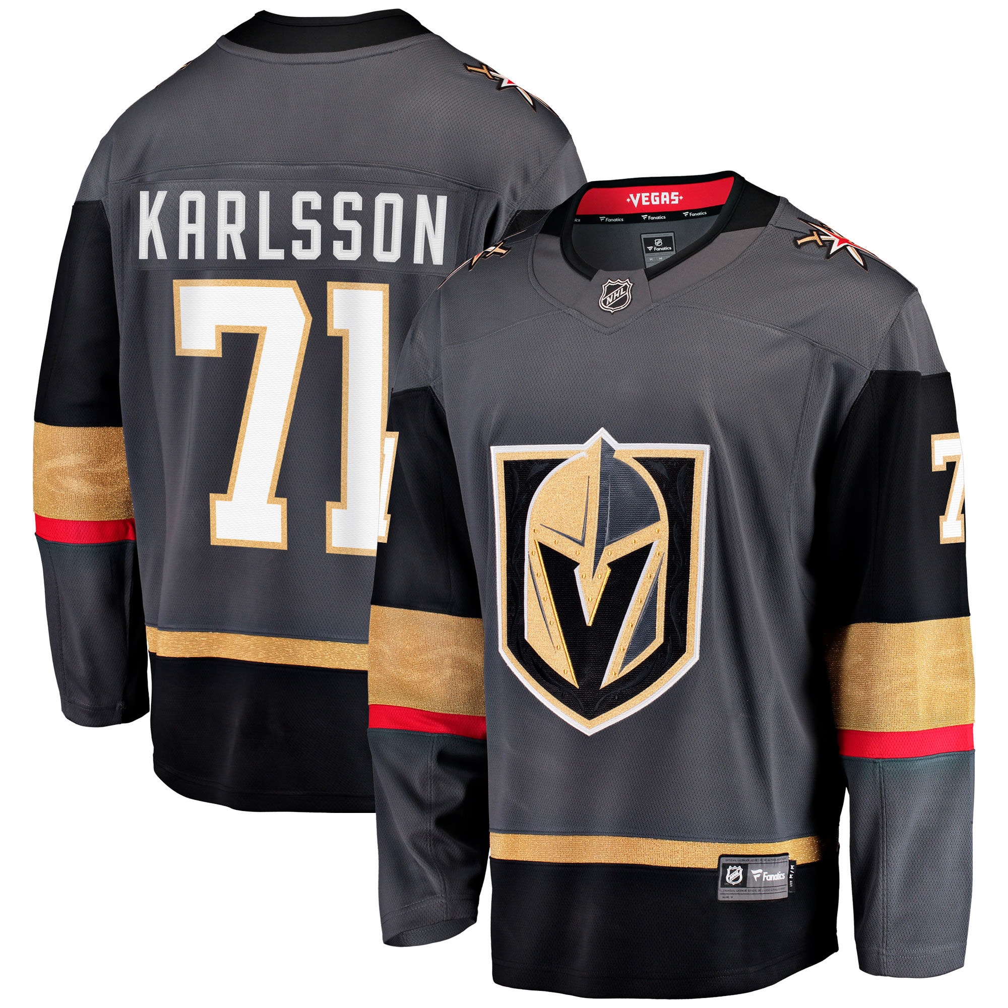 William Karlsson Vegas Golden Knights Fanatics Alternate Breakaway Jersey - Gray
