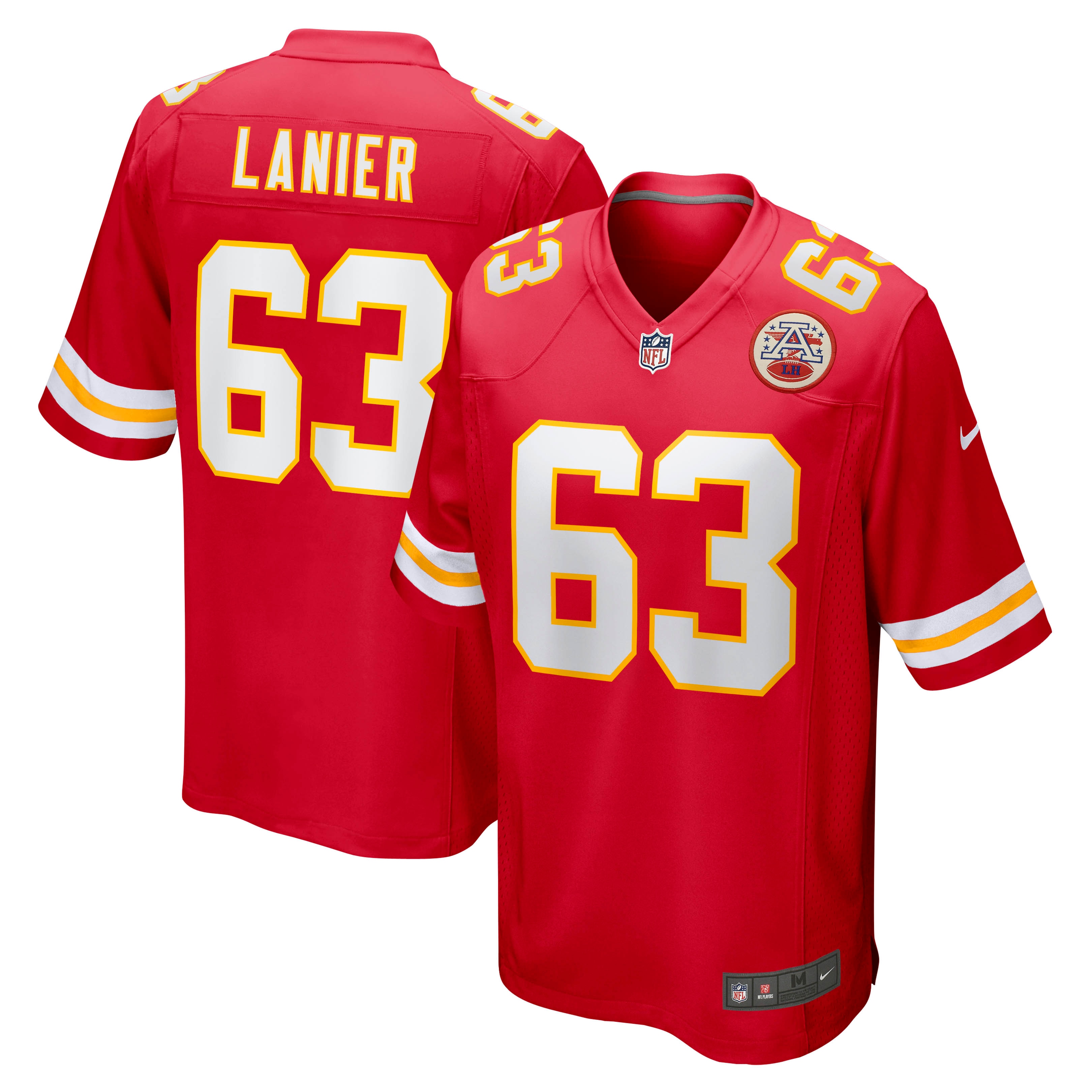 Willie Lanier Kansas City Chiefs Retired Player Jersey - Red