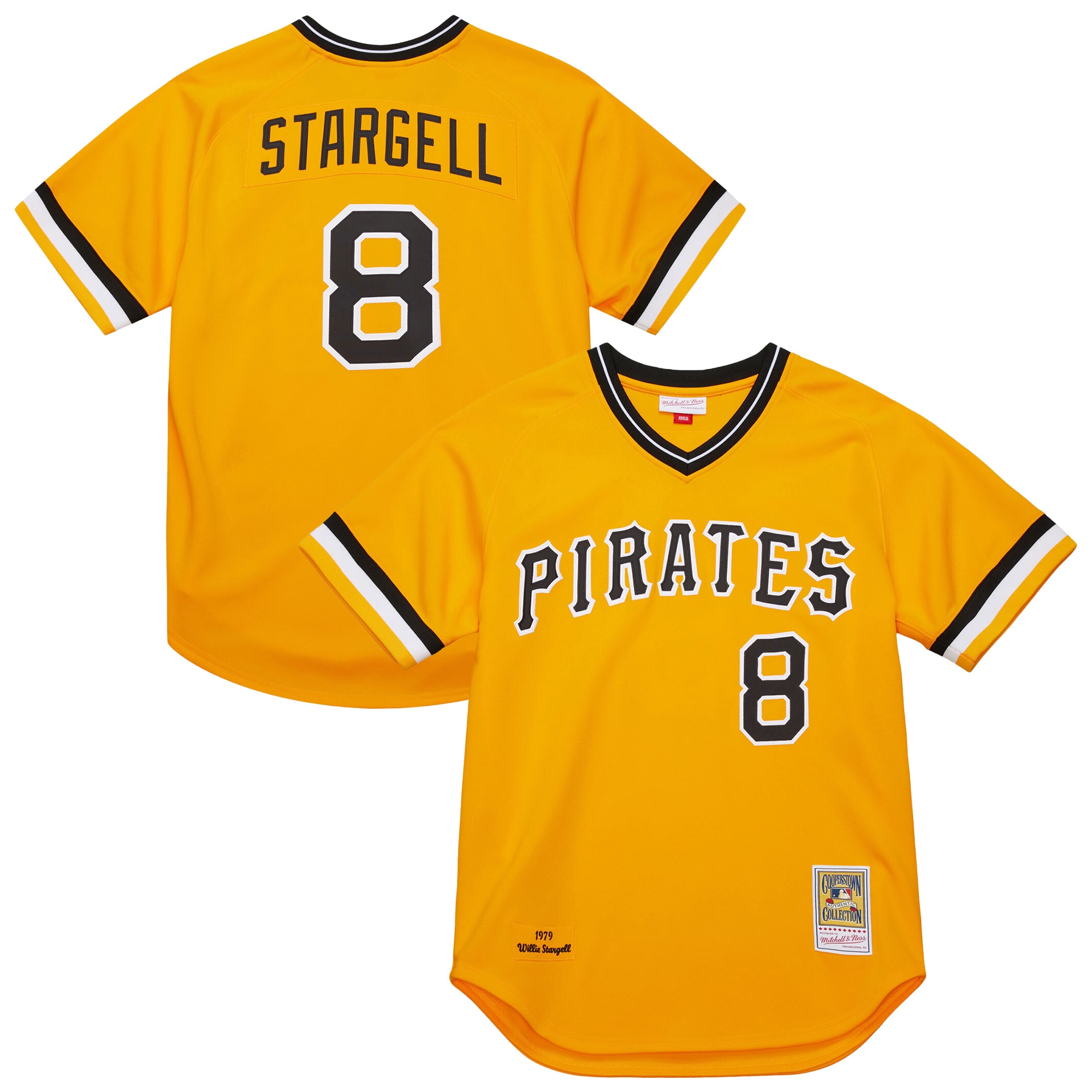 Willie Stargell Pittsburgh Pirates 1979 Throwback Jersey