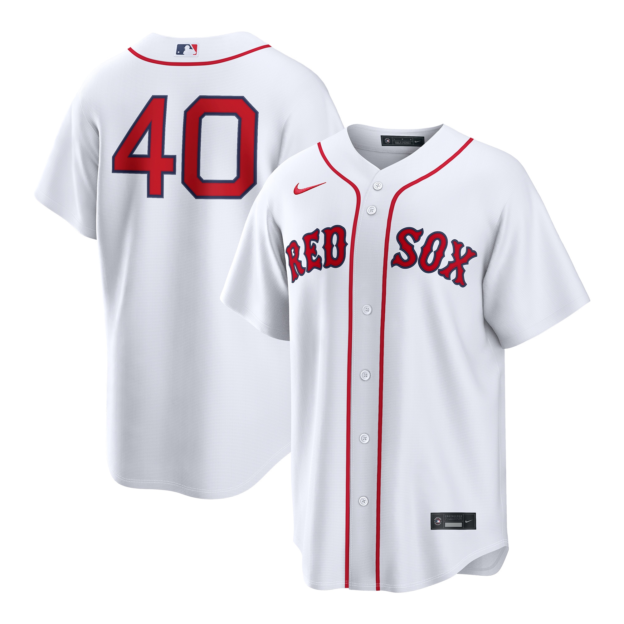Willson Contreras Boston Red Sox Home Jersey - White