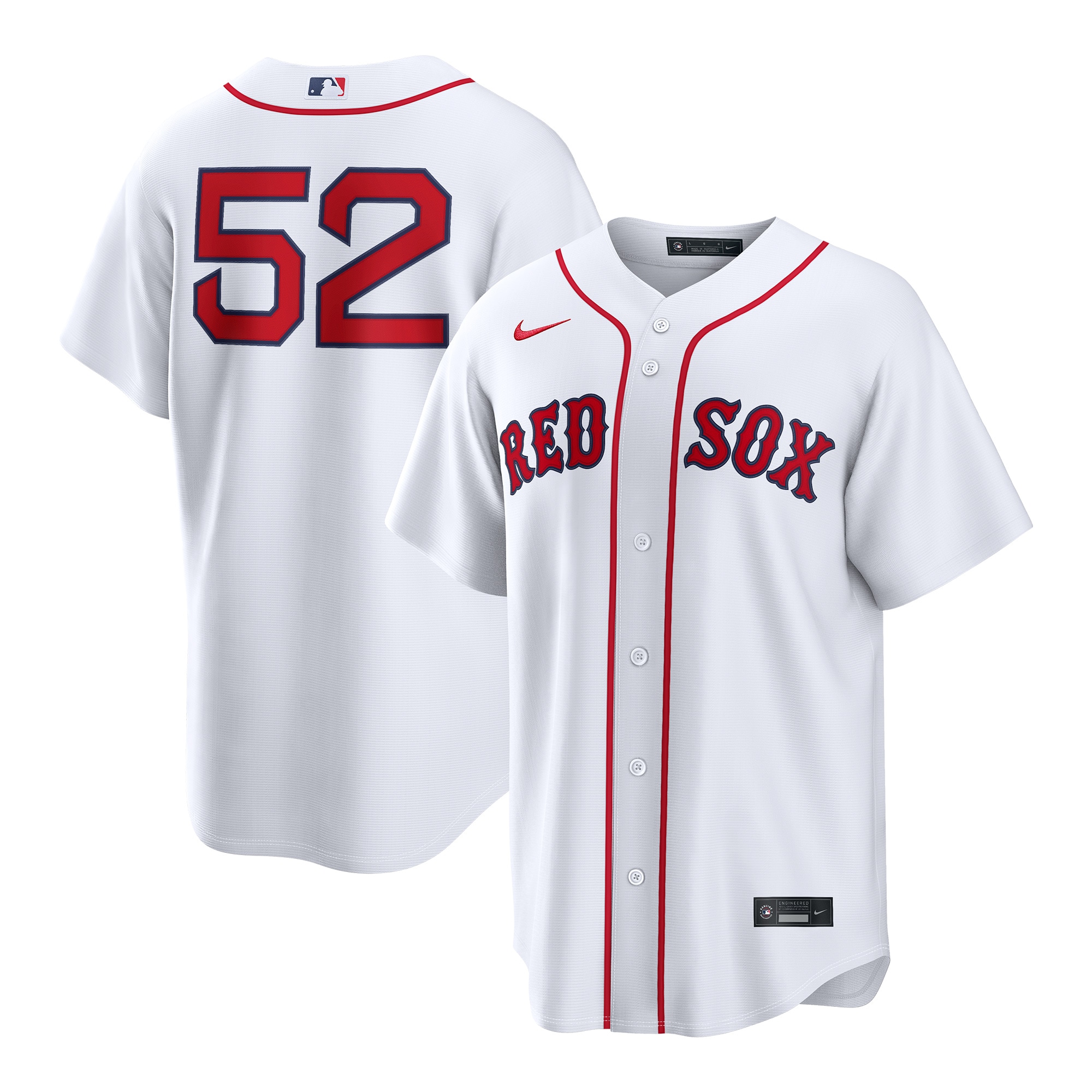 Wilyer Abreu Boston Red Sox Home Jersey - White