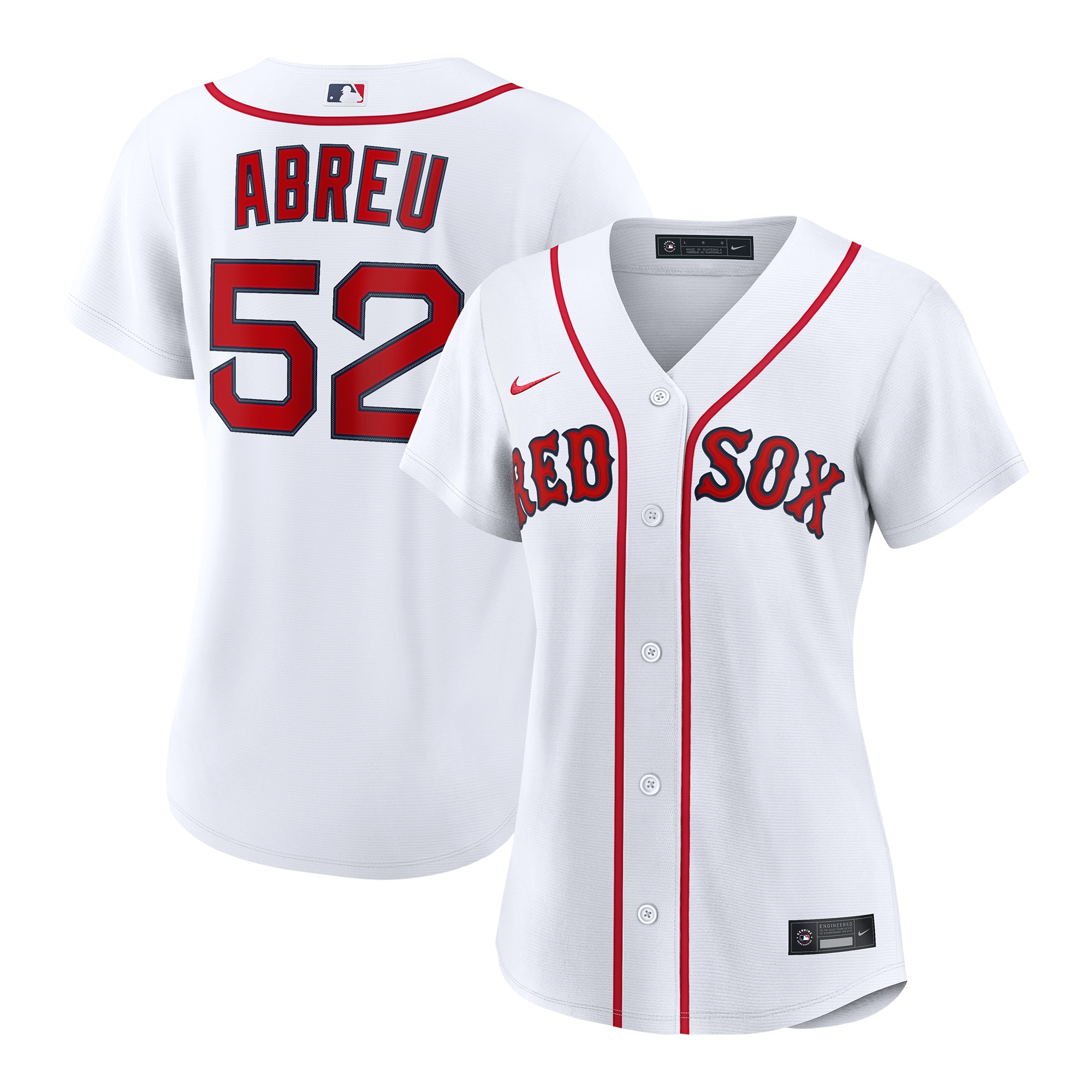 Wilyer Abreu Boston Red Sox Women's Home Jersey - White